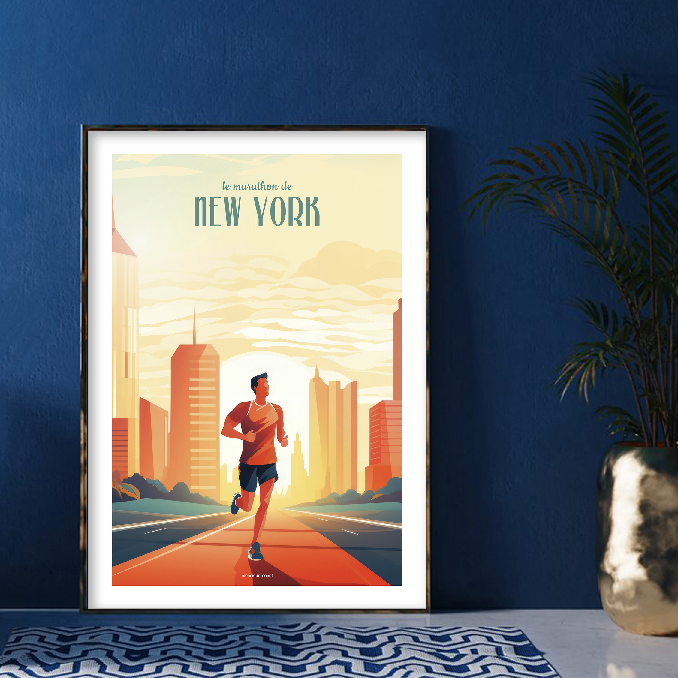Affiche le Marathon de New York