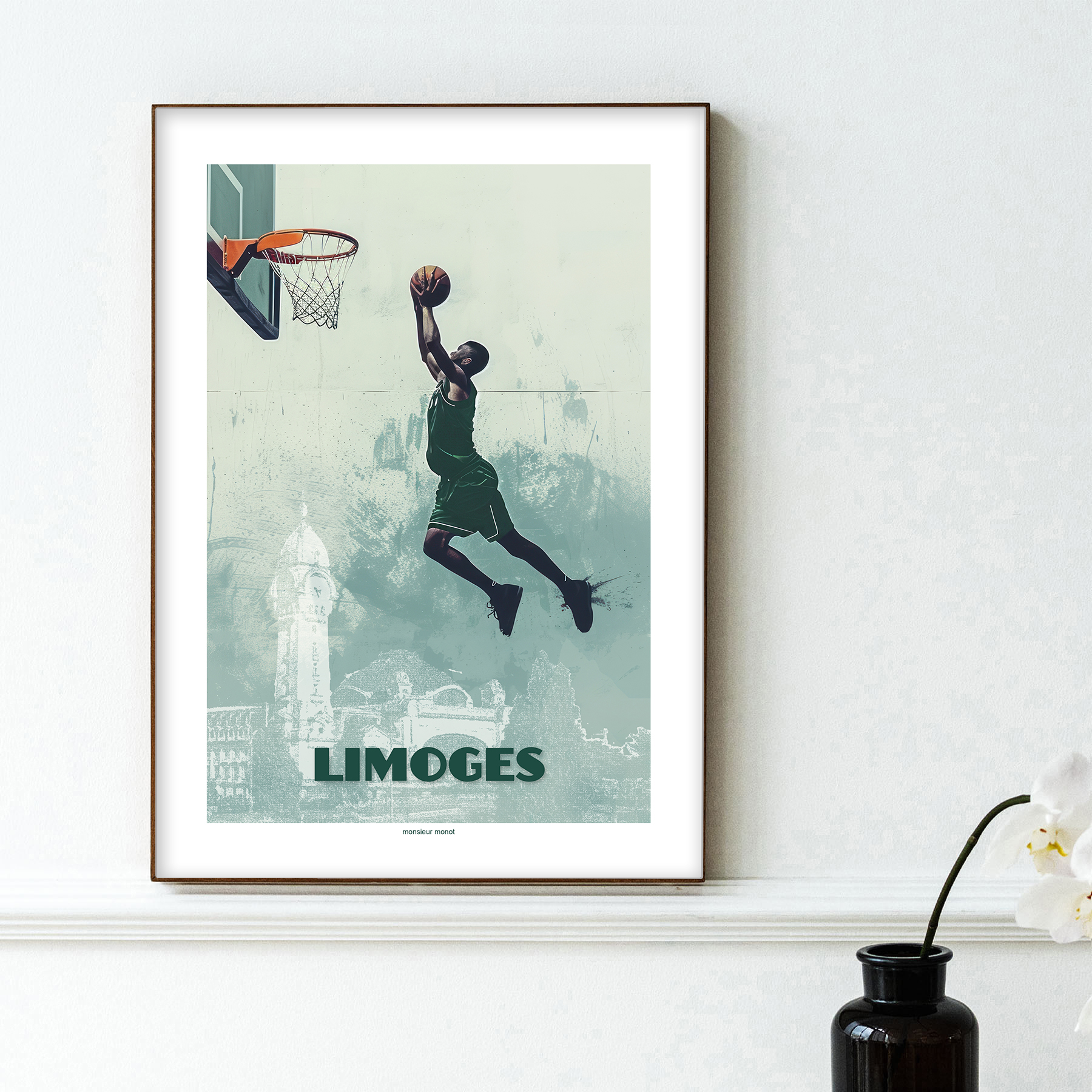 affiche Limoges Basket