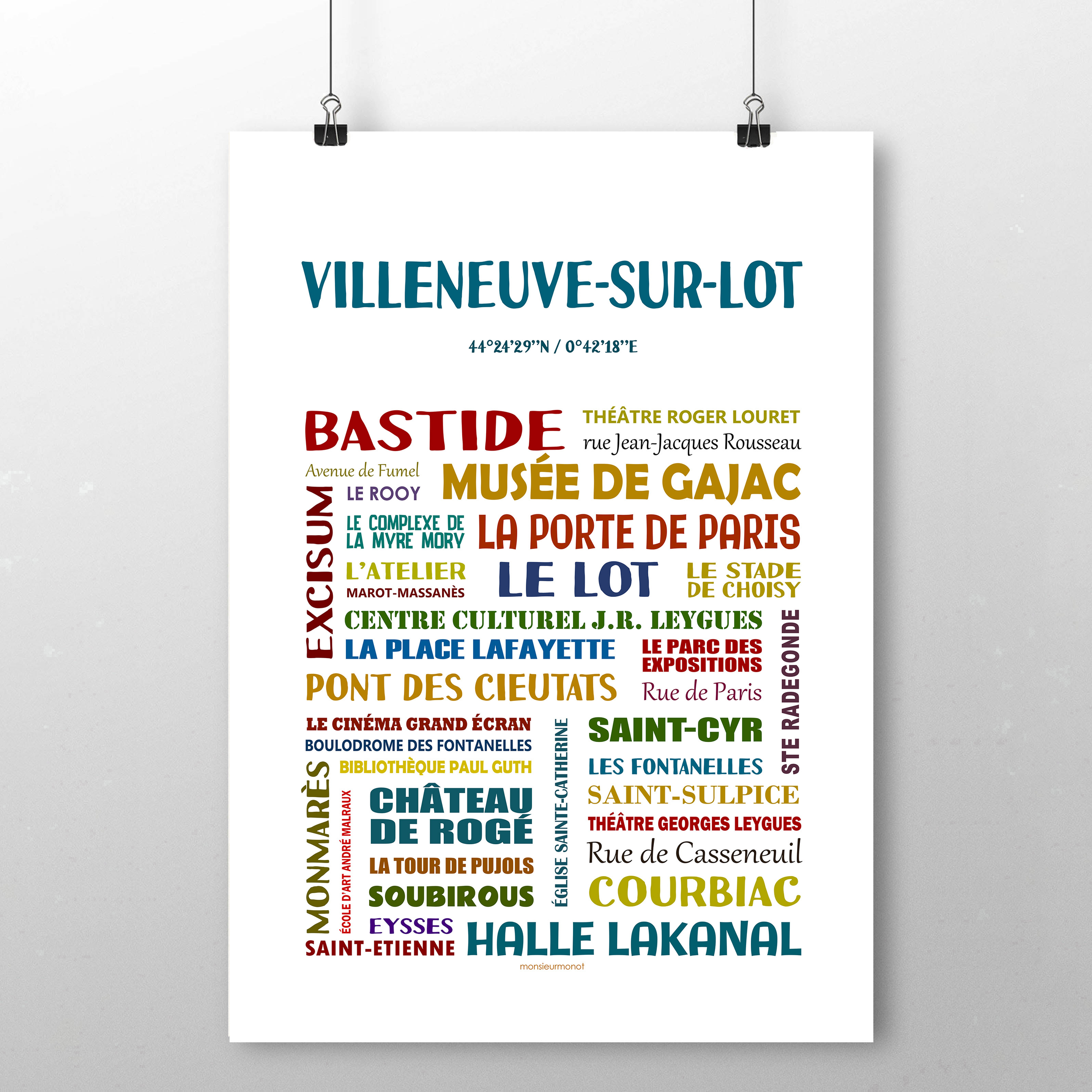 affiche de Villeneuve sur Lot 2