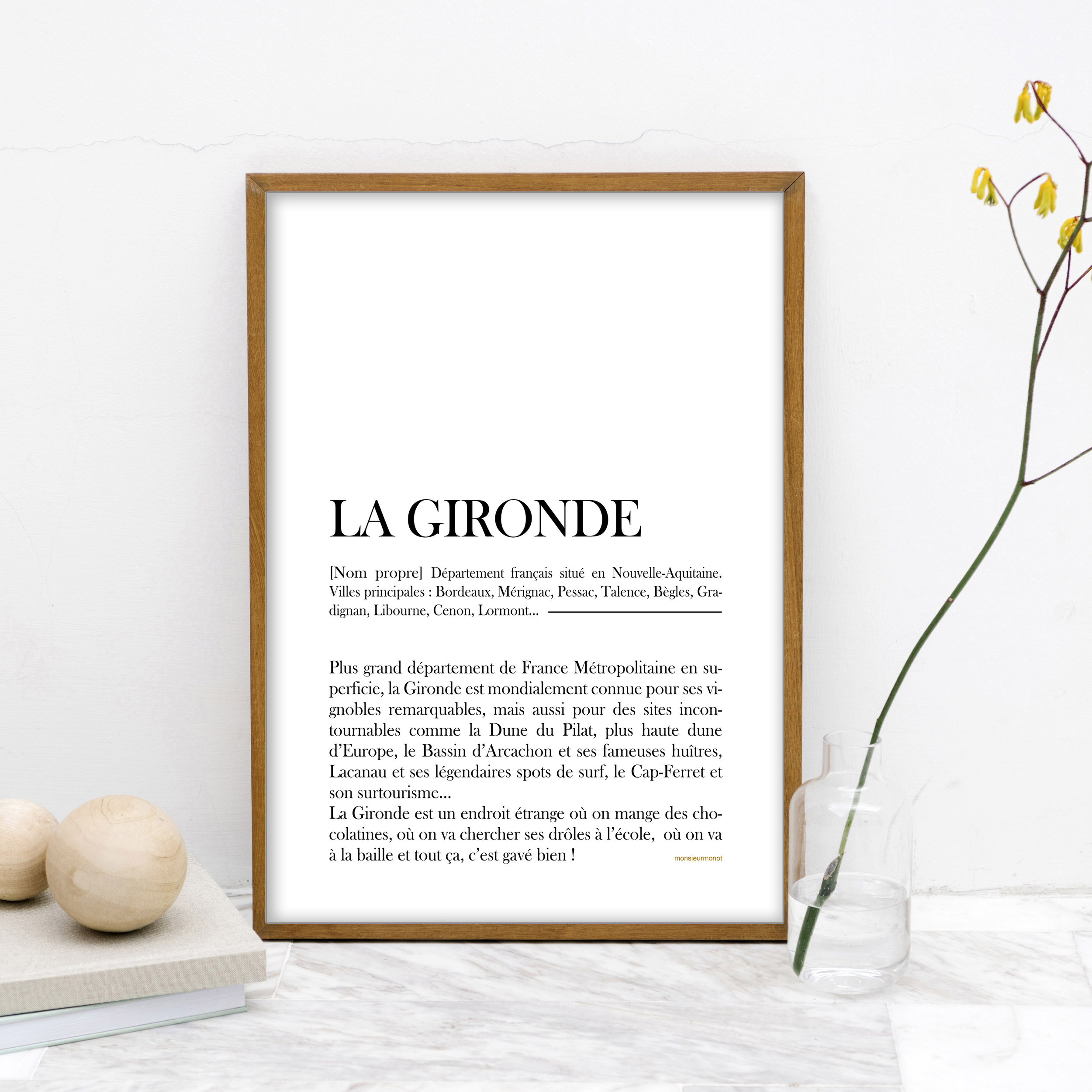 Affiche La Gironde définition