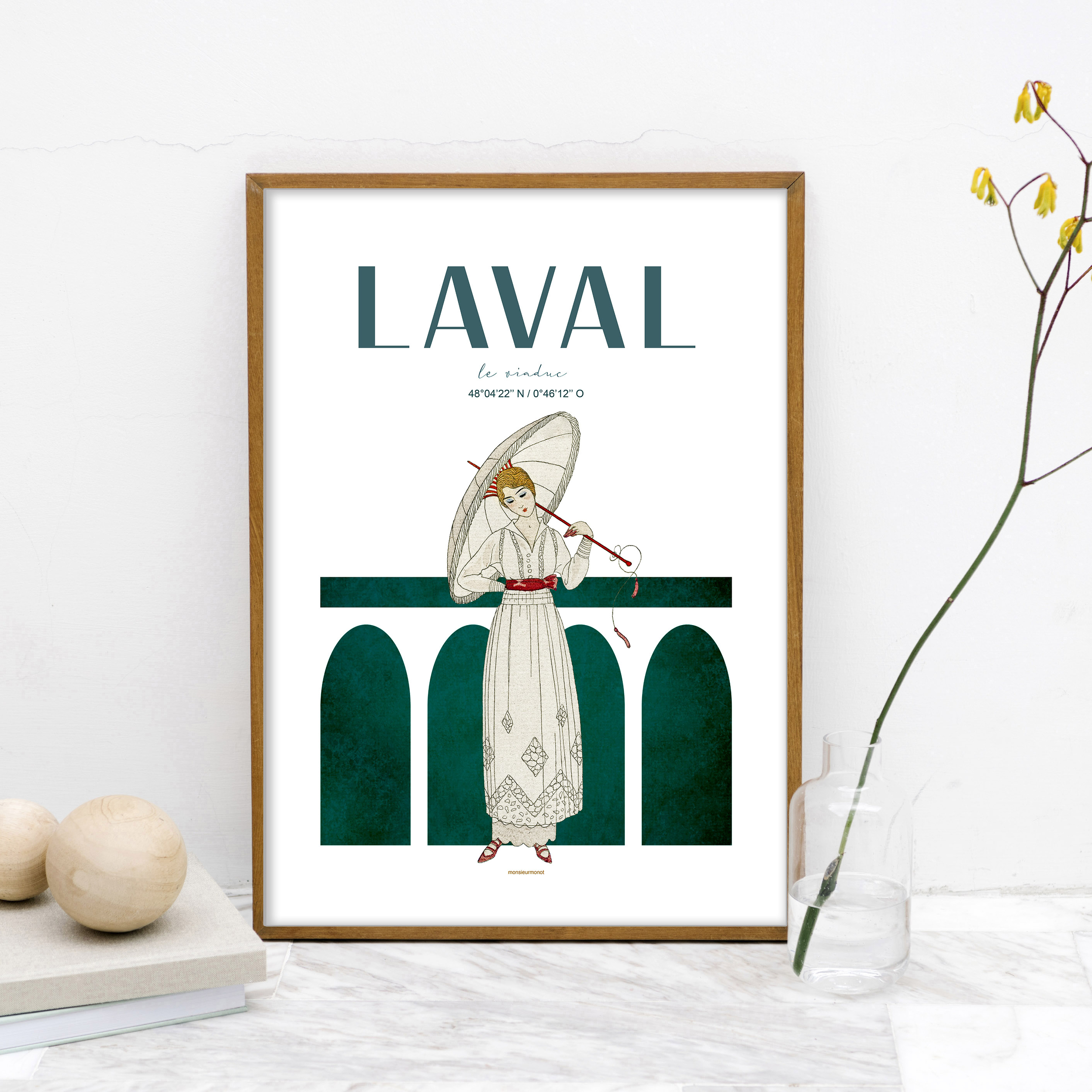Affiche Laval le Viaduc