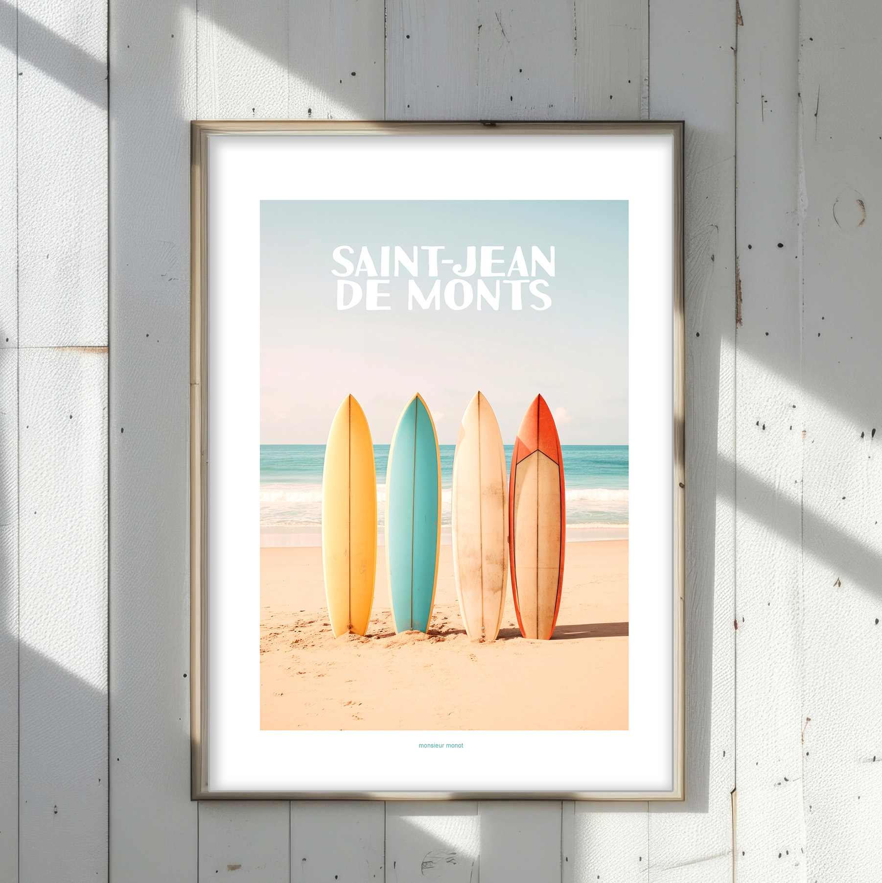 Affiche Saint Jean De Monts surf