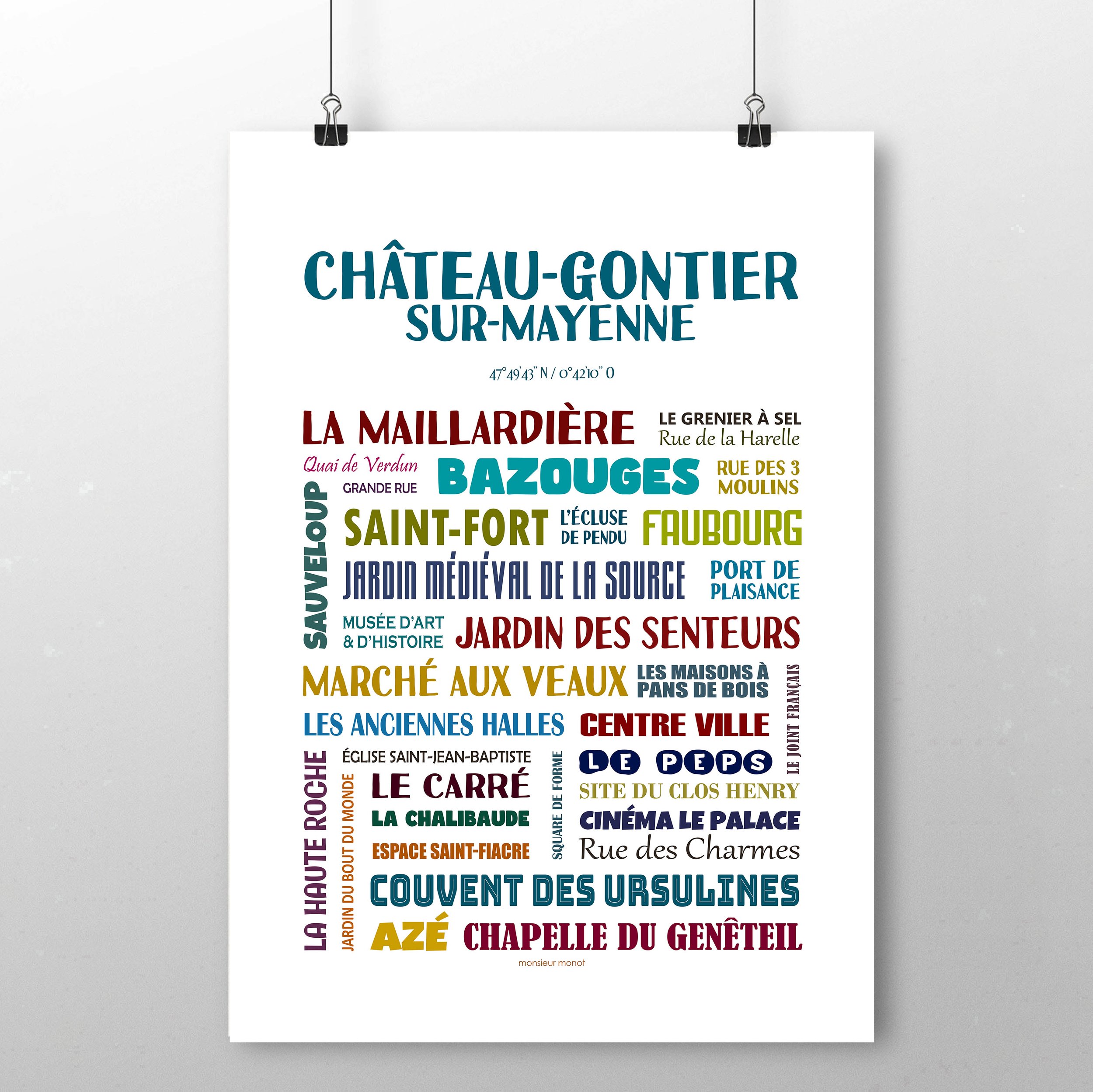 affiche de Château Gontier sur Mayenne  2