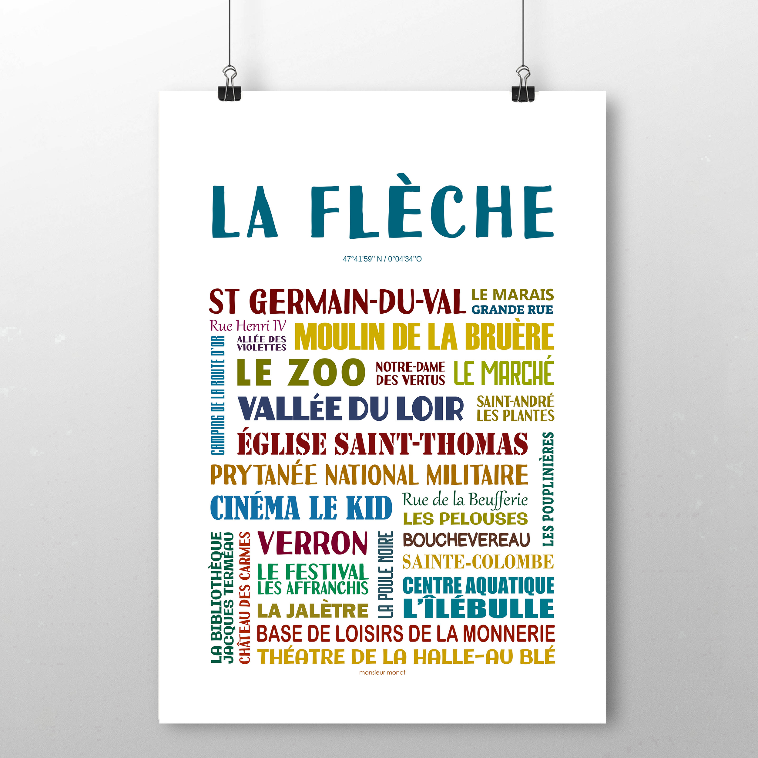 affiche de La Flèche  2