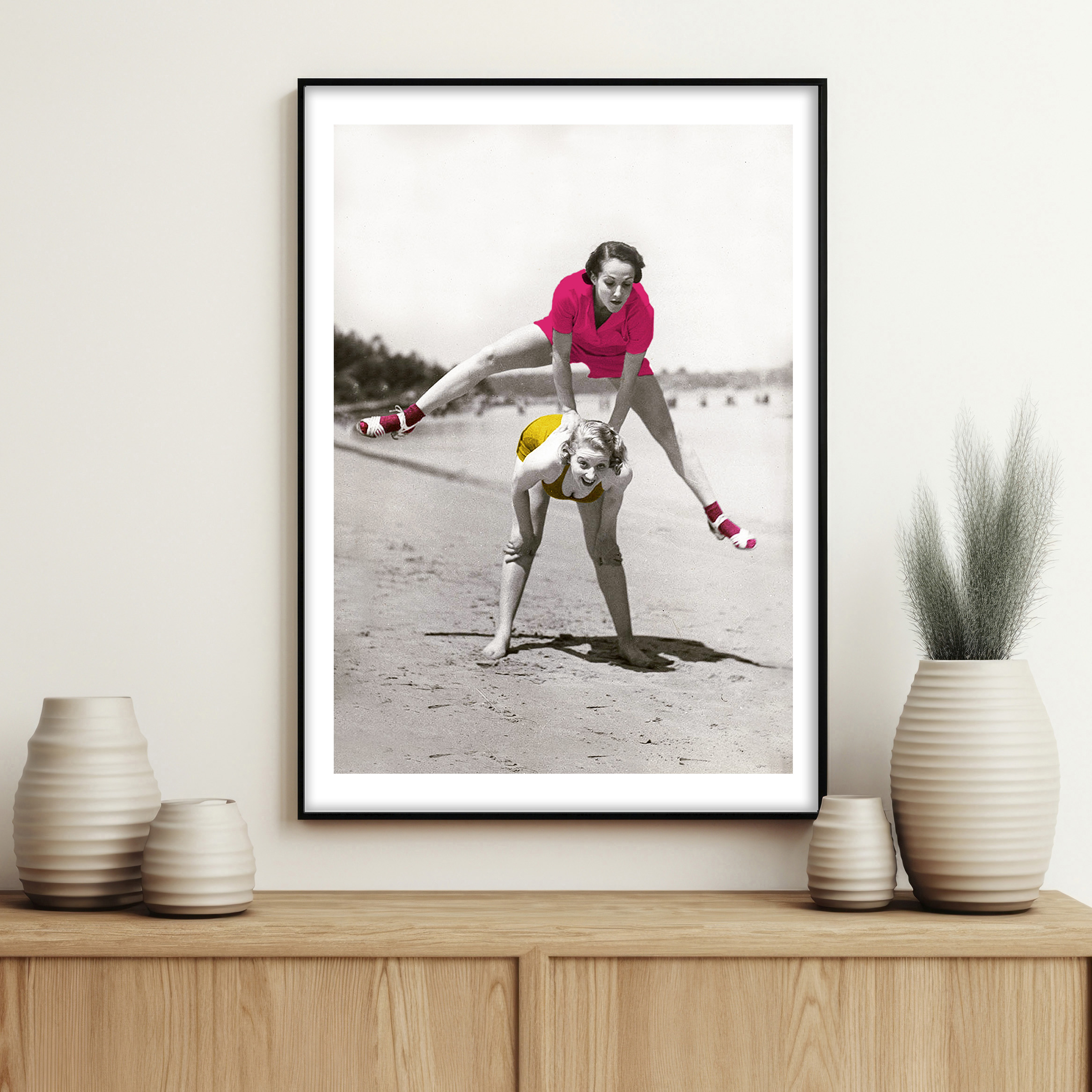 affiche a la plage 2