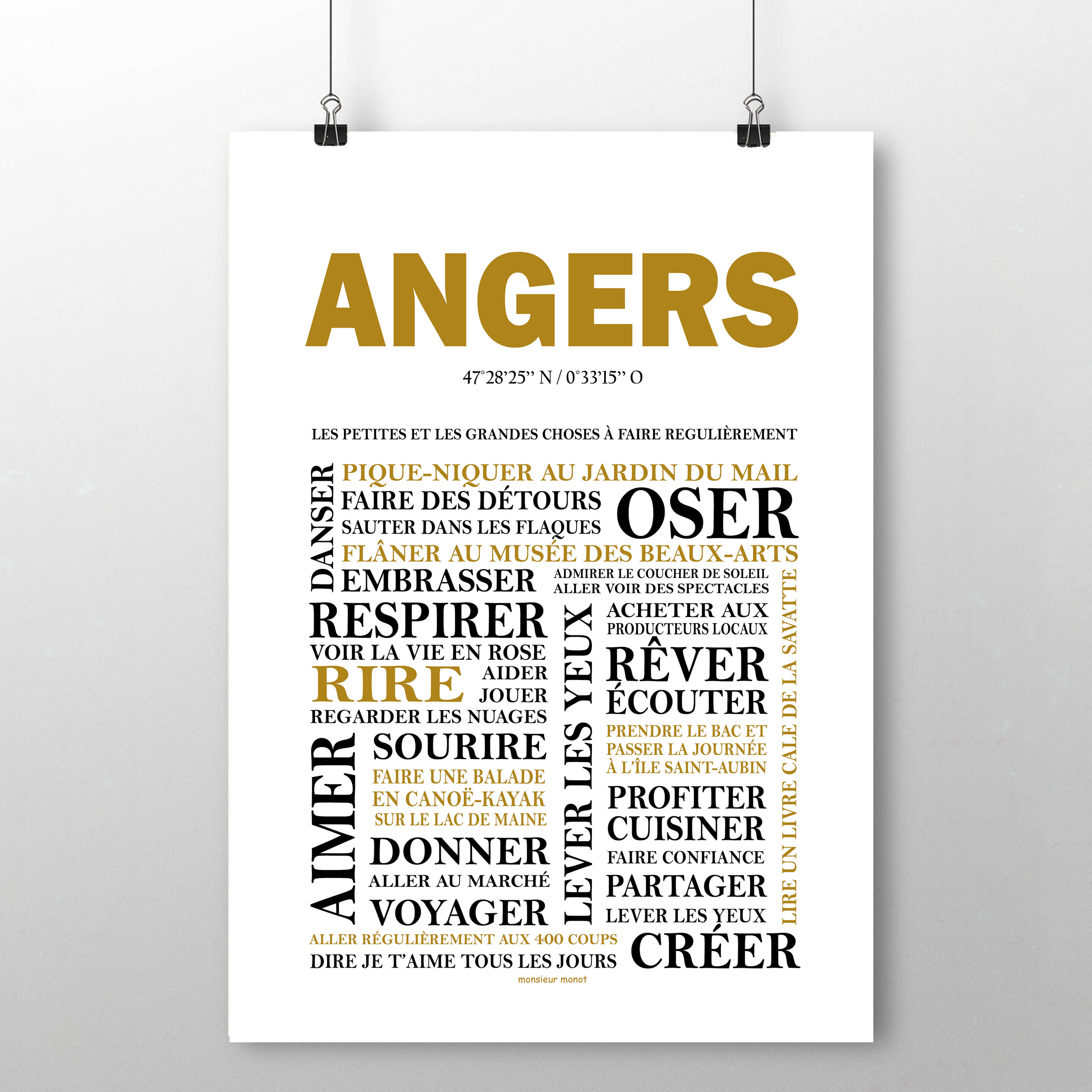 affiche Angers les choses a faire 2