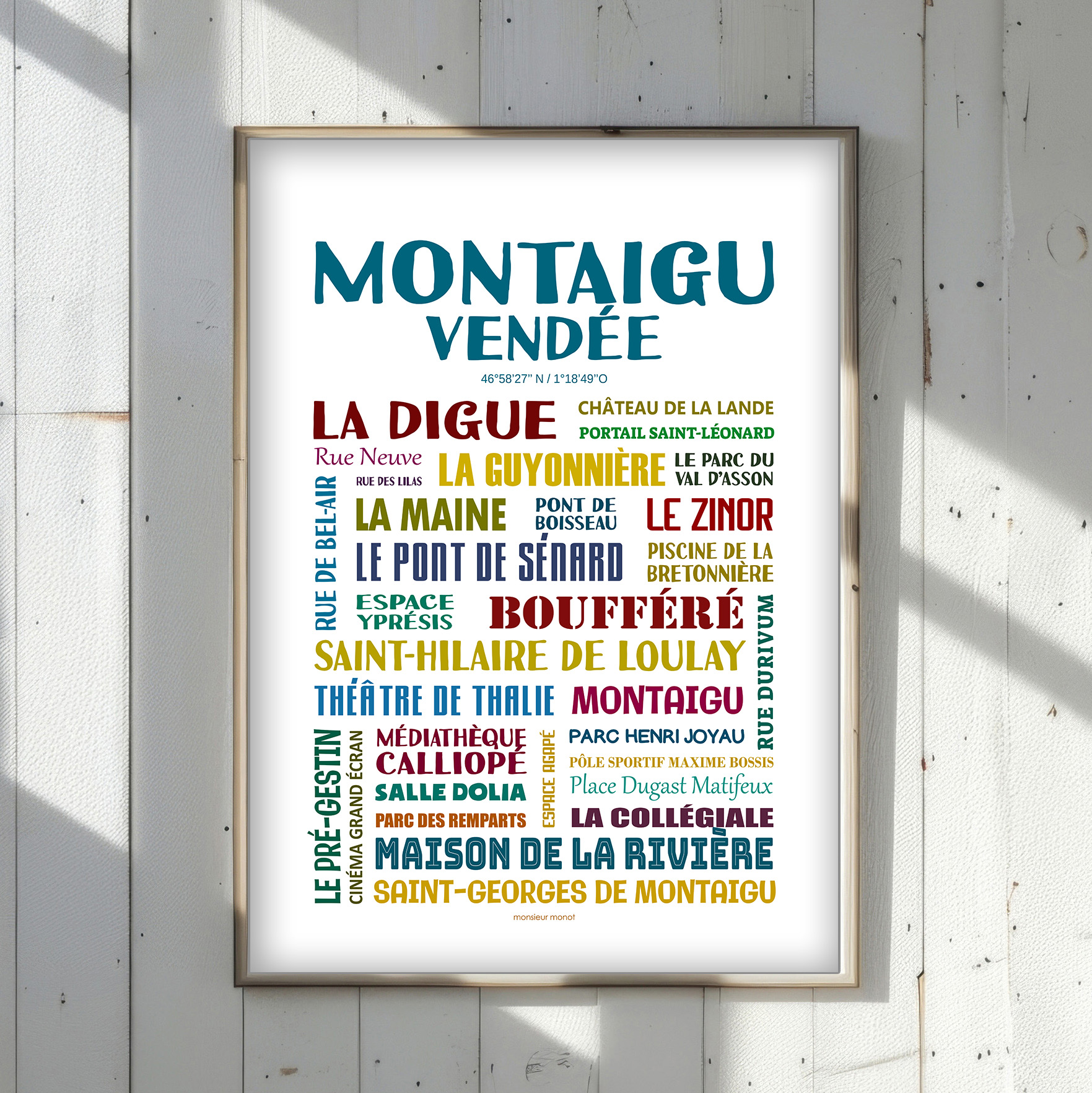 affiche Montaigu Vendée