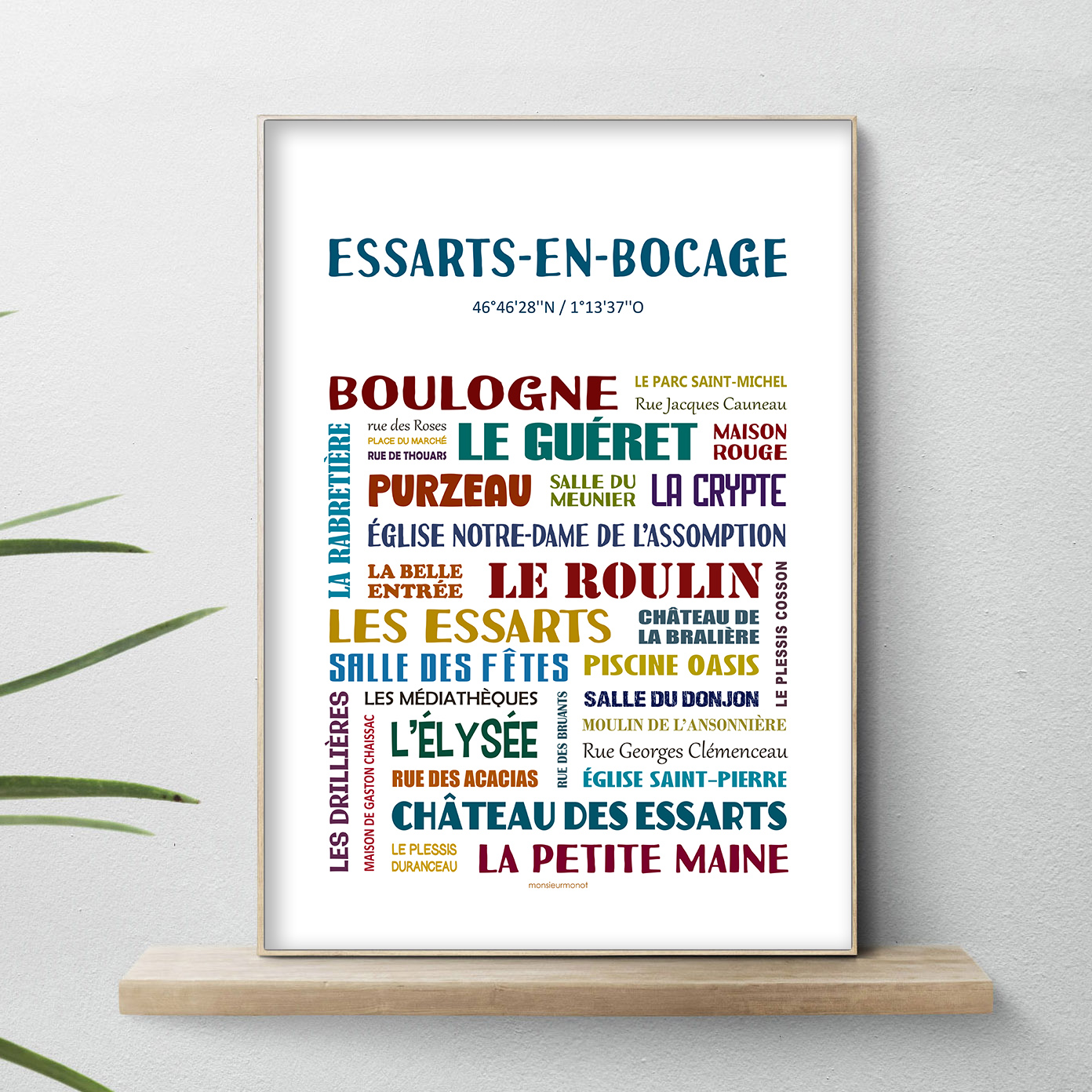 affiche essarts en Bocage