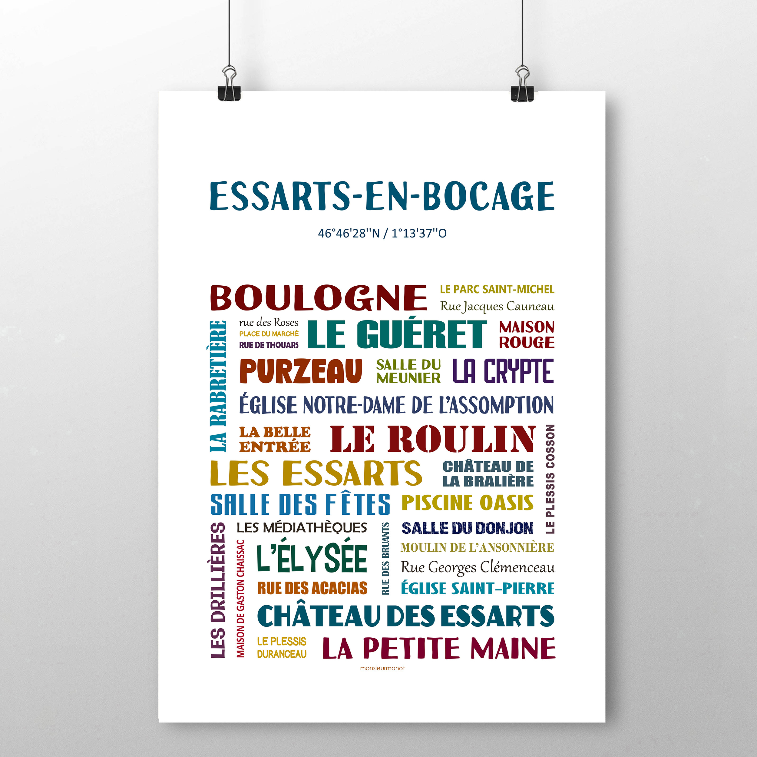 affiche Essarts en Bocage 2