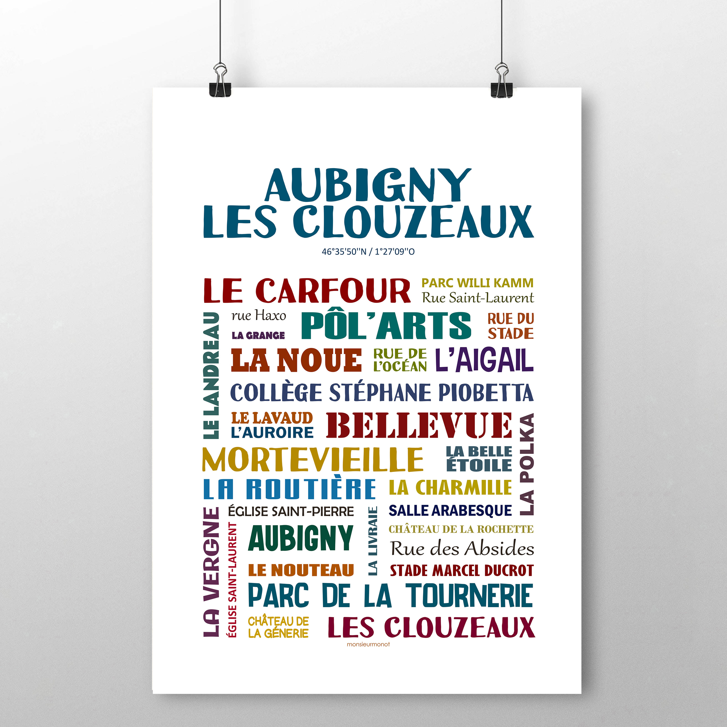 affiche Aubigny les Clouzeaux 2
