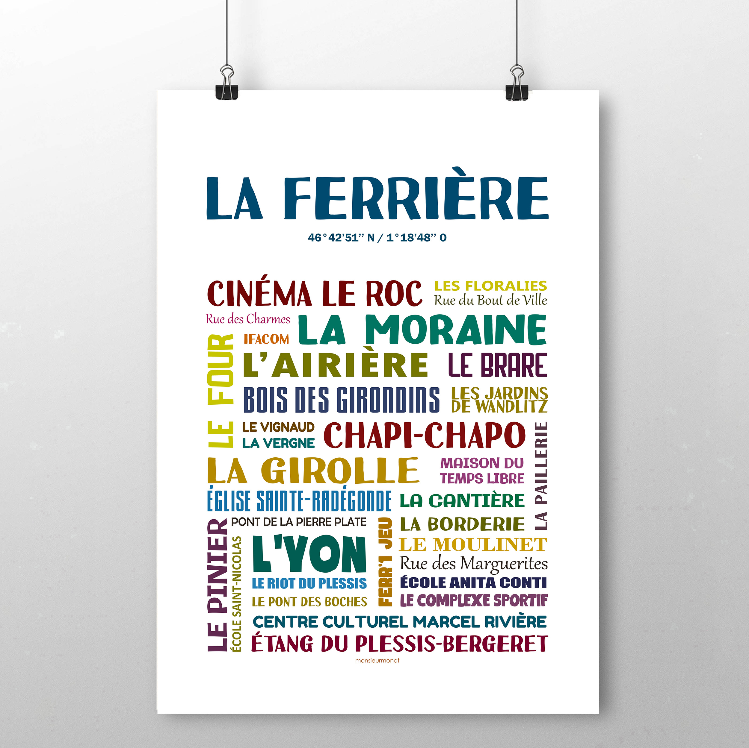 affiche de La Ferrière 2