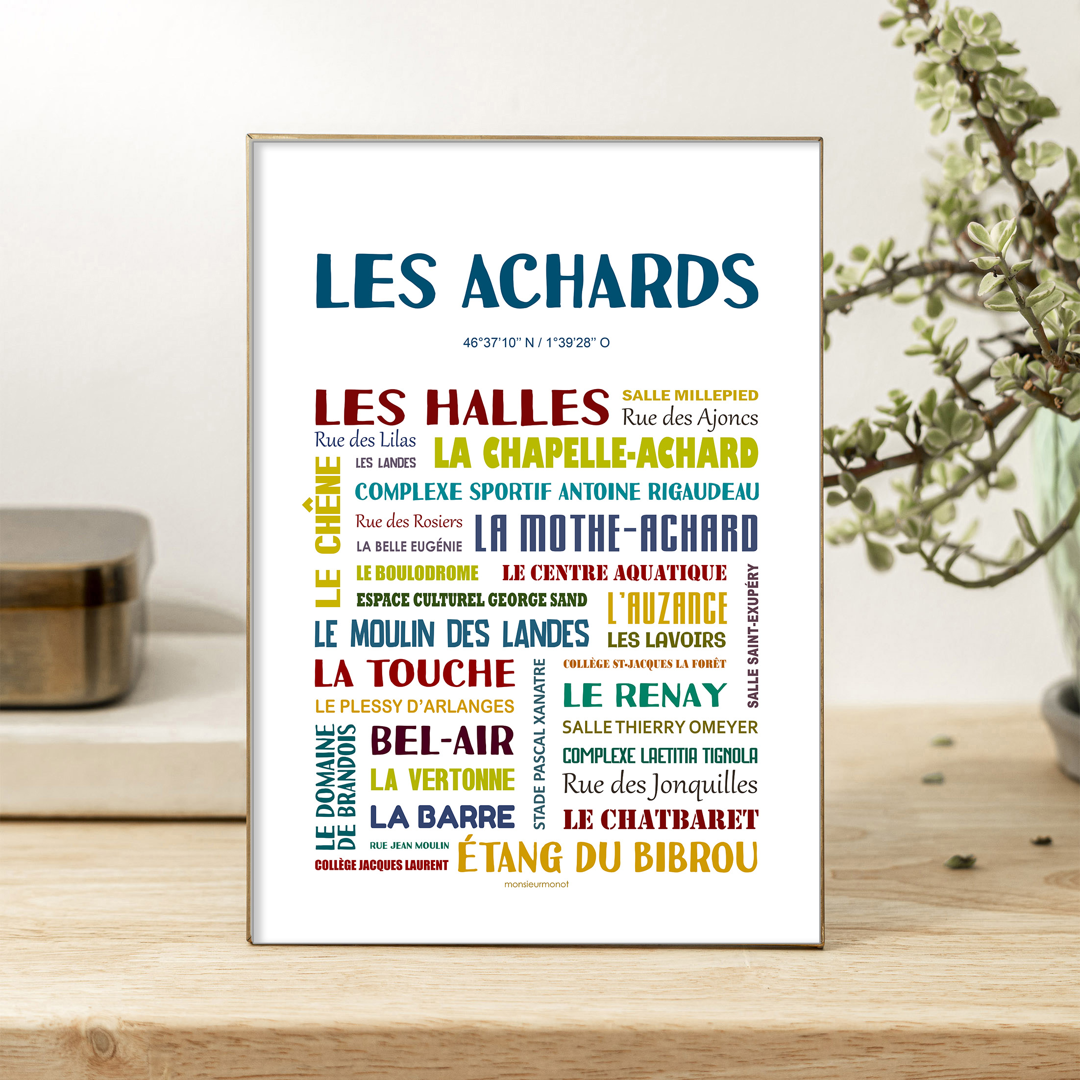 affiche Les Achards