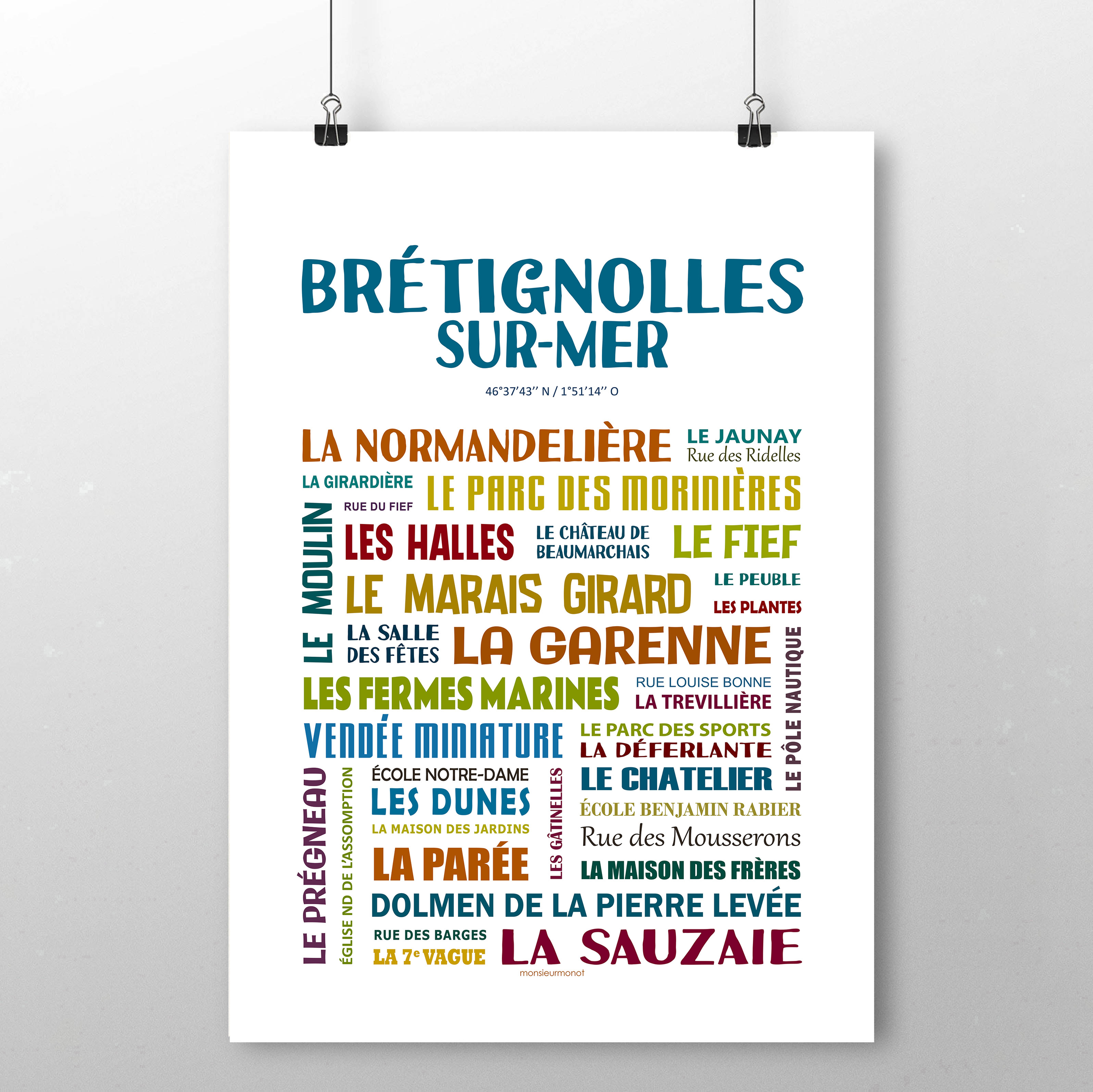 affiche de Brétignolles Sur Mer 2