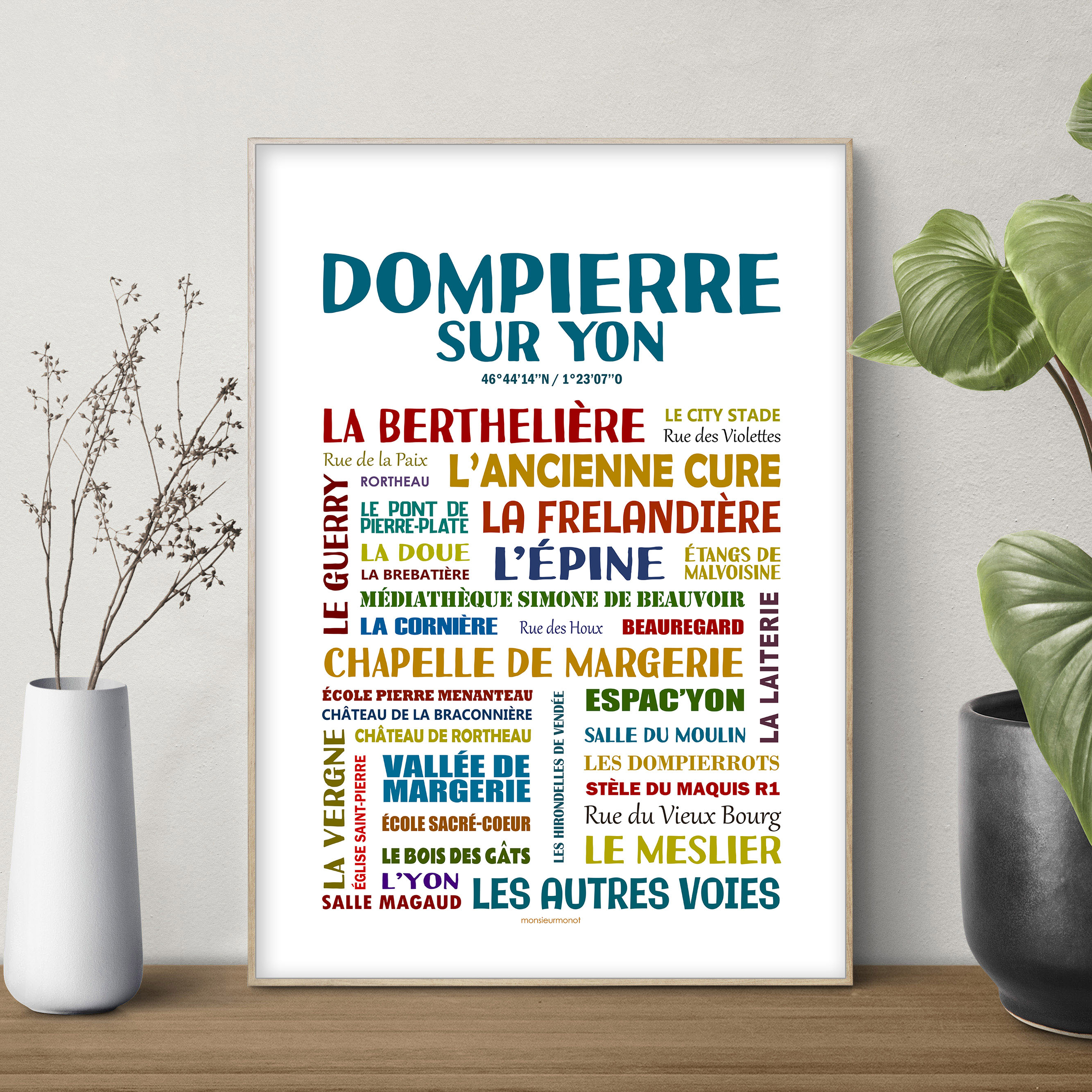 affiche Dompierre sur Yon
