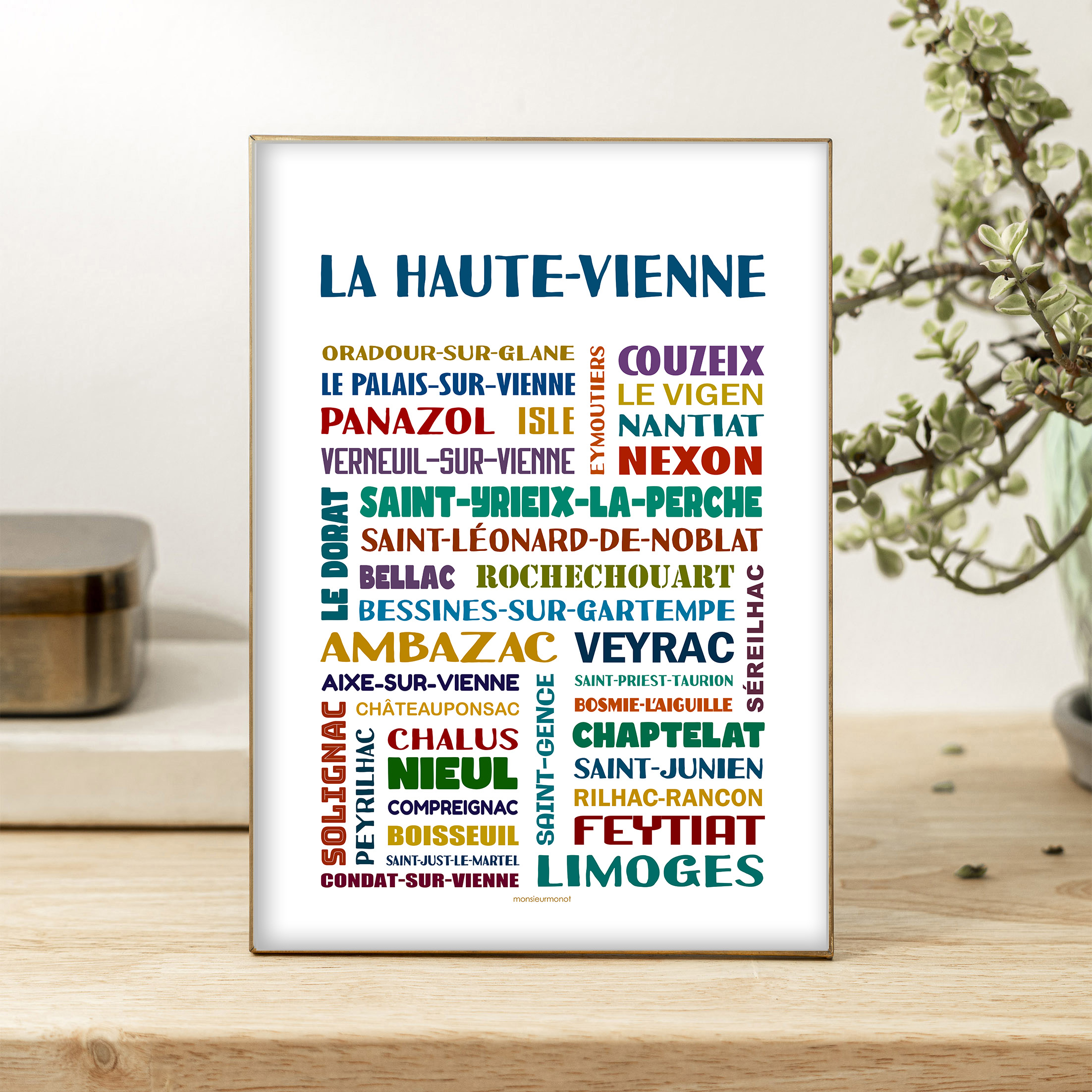 affiche La Haute Vienne NEW