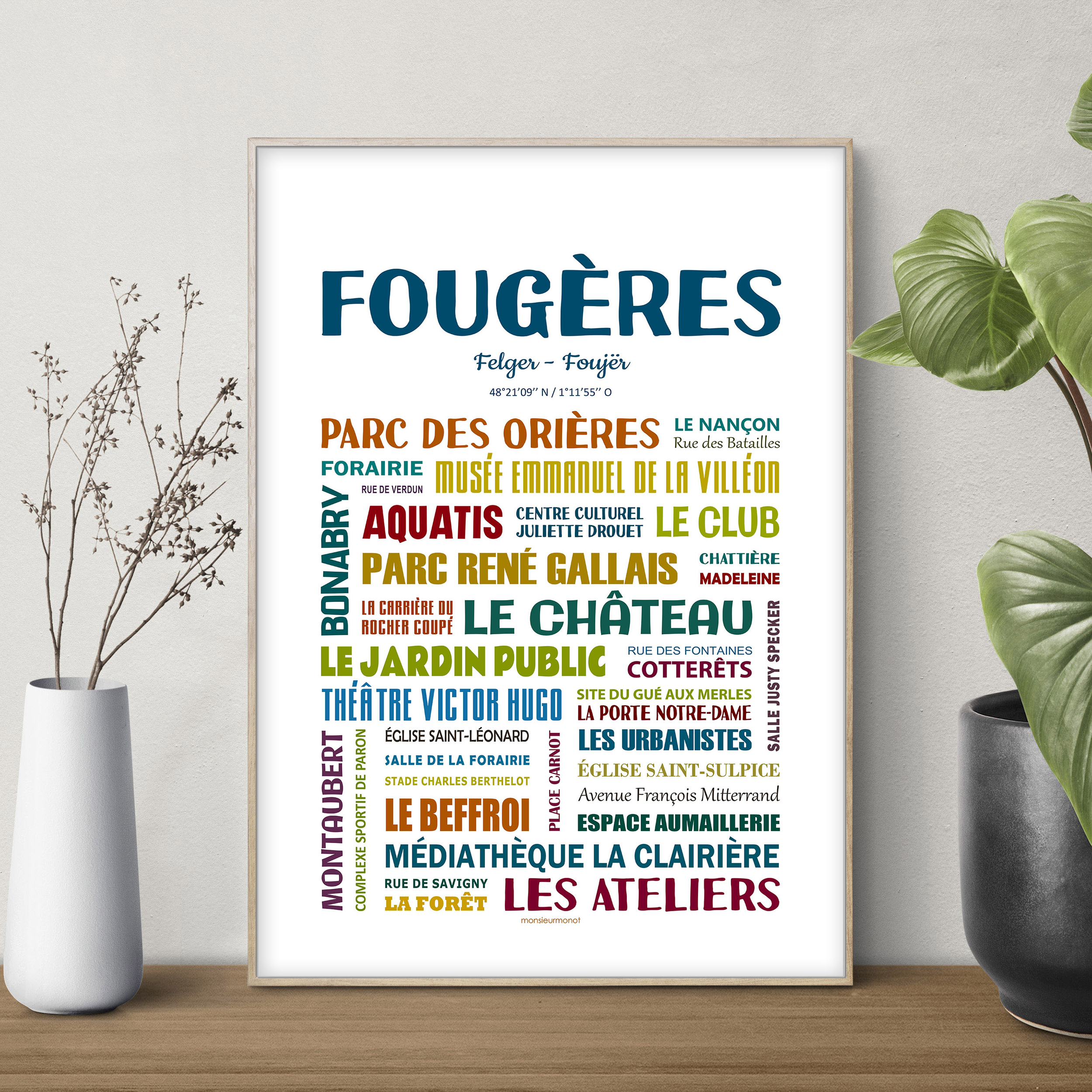 affiche Fougères