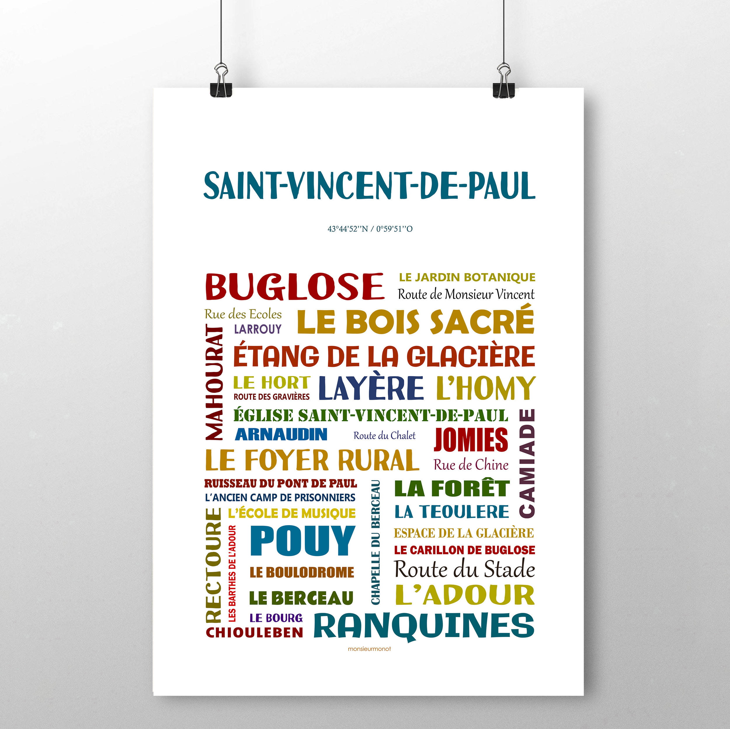 Affiche Saint Vincent de Paul 2 New