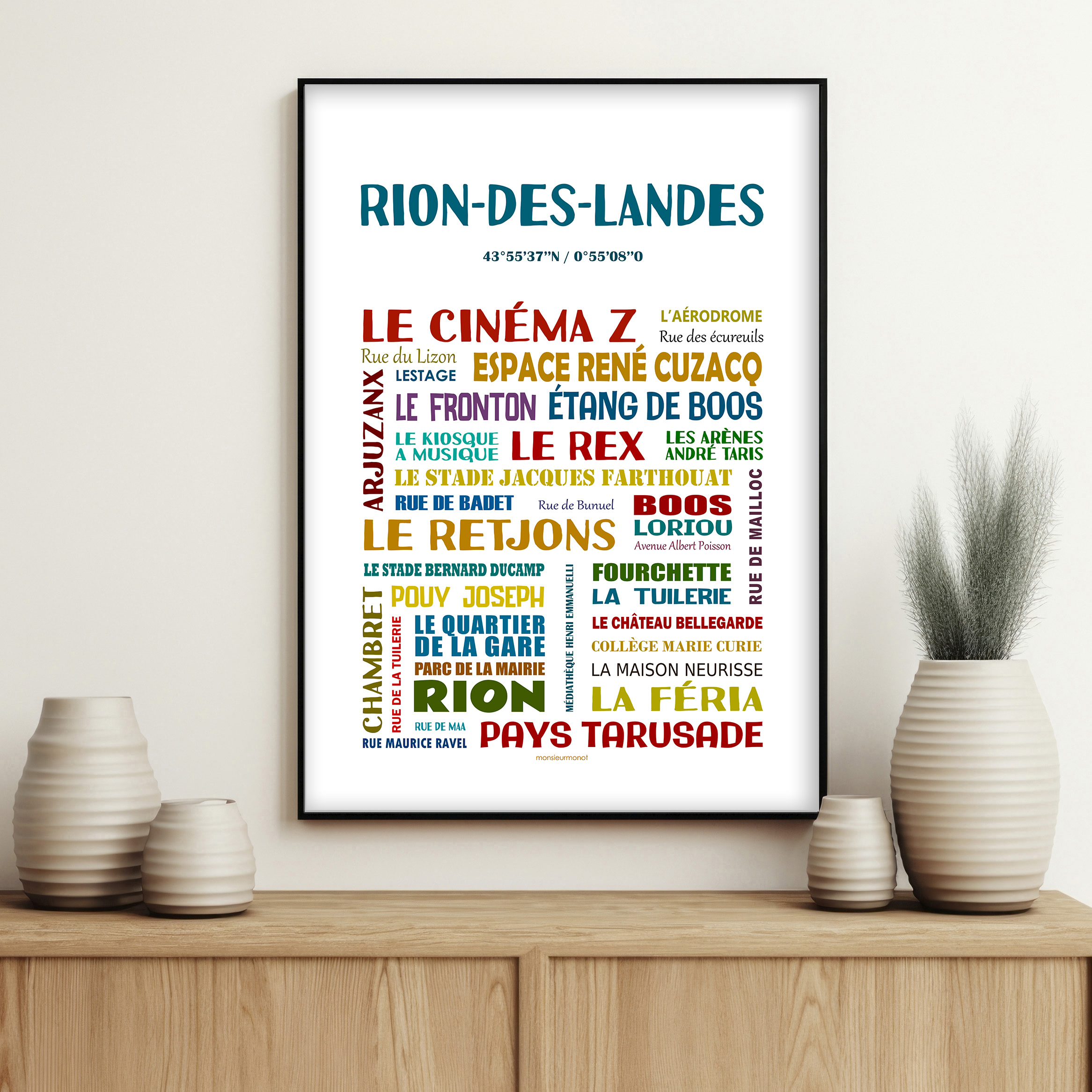 affiche Rion des Landes
