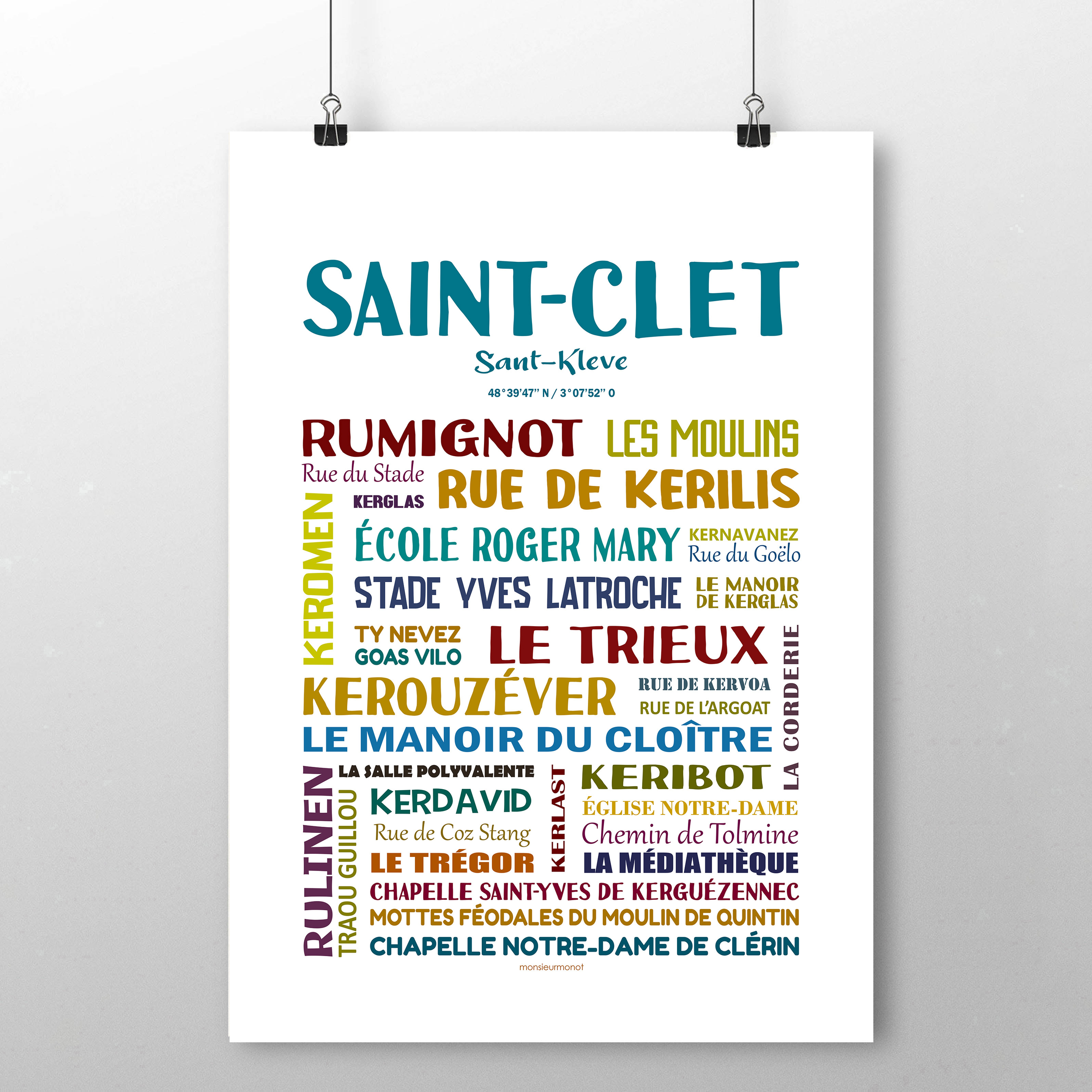 affiche Saint-clet 2