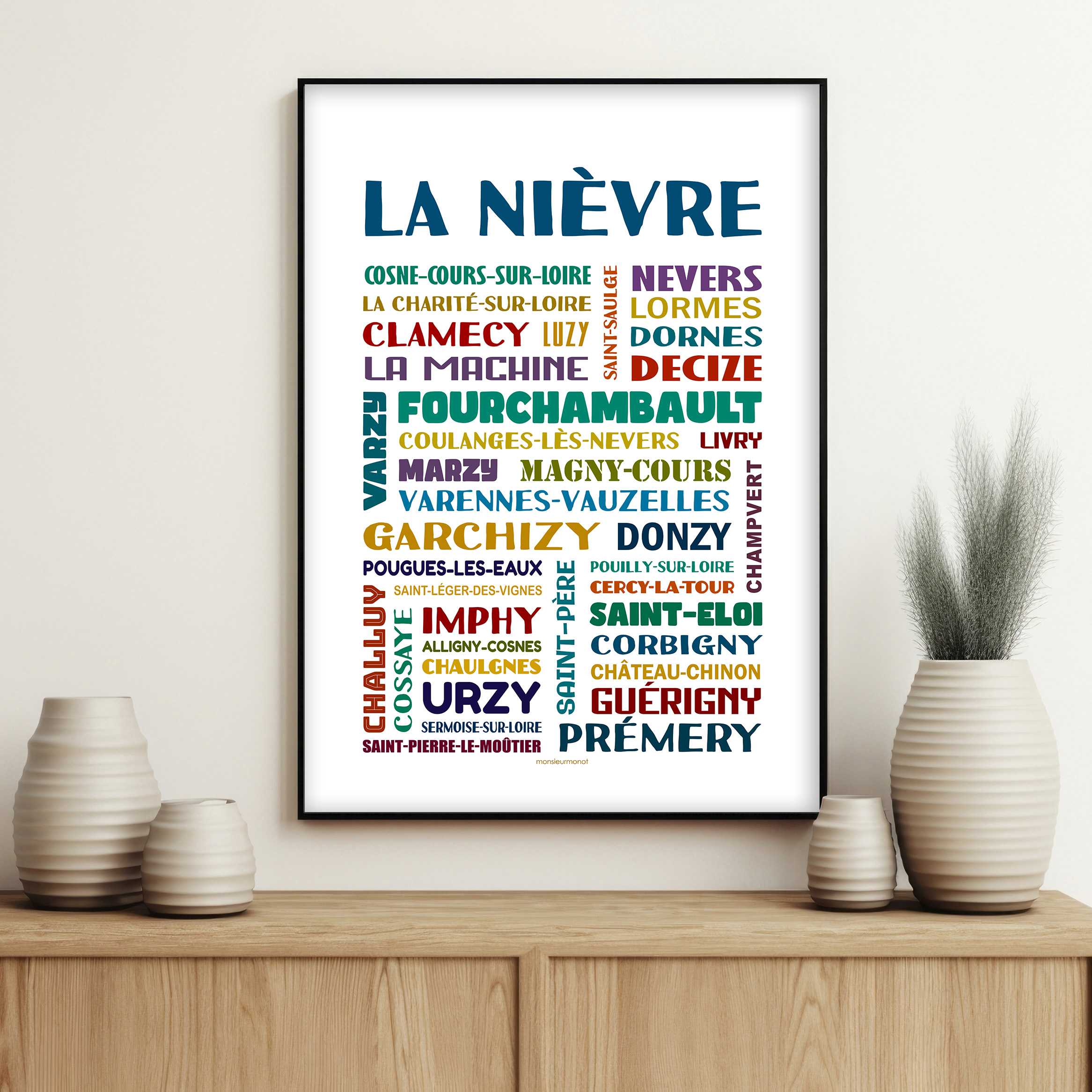 affiche La Nièvre
