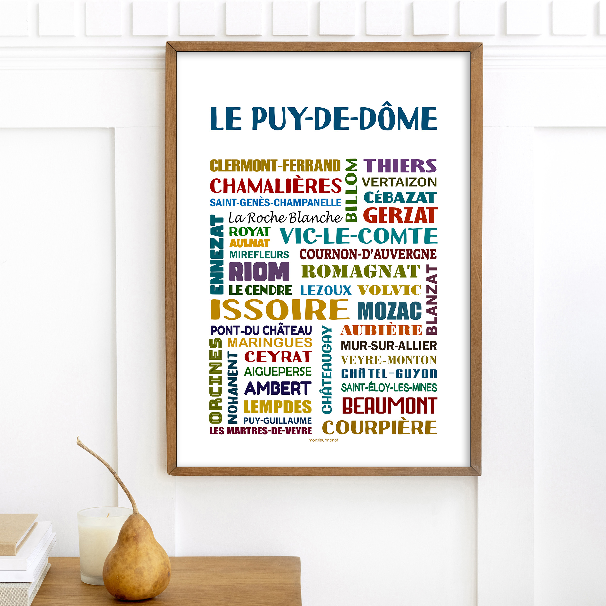 affiche Le Puy de Dôme
