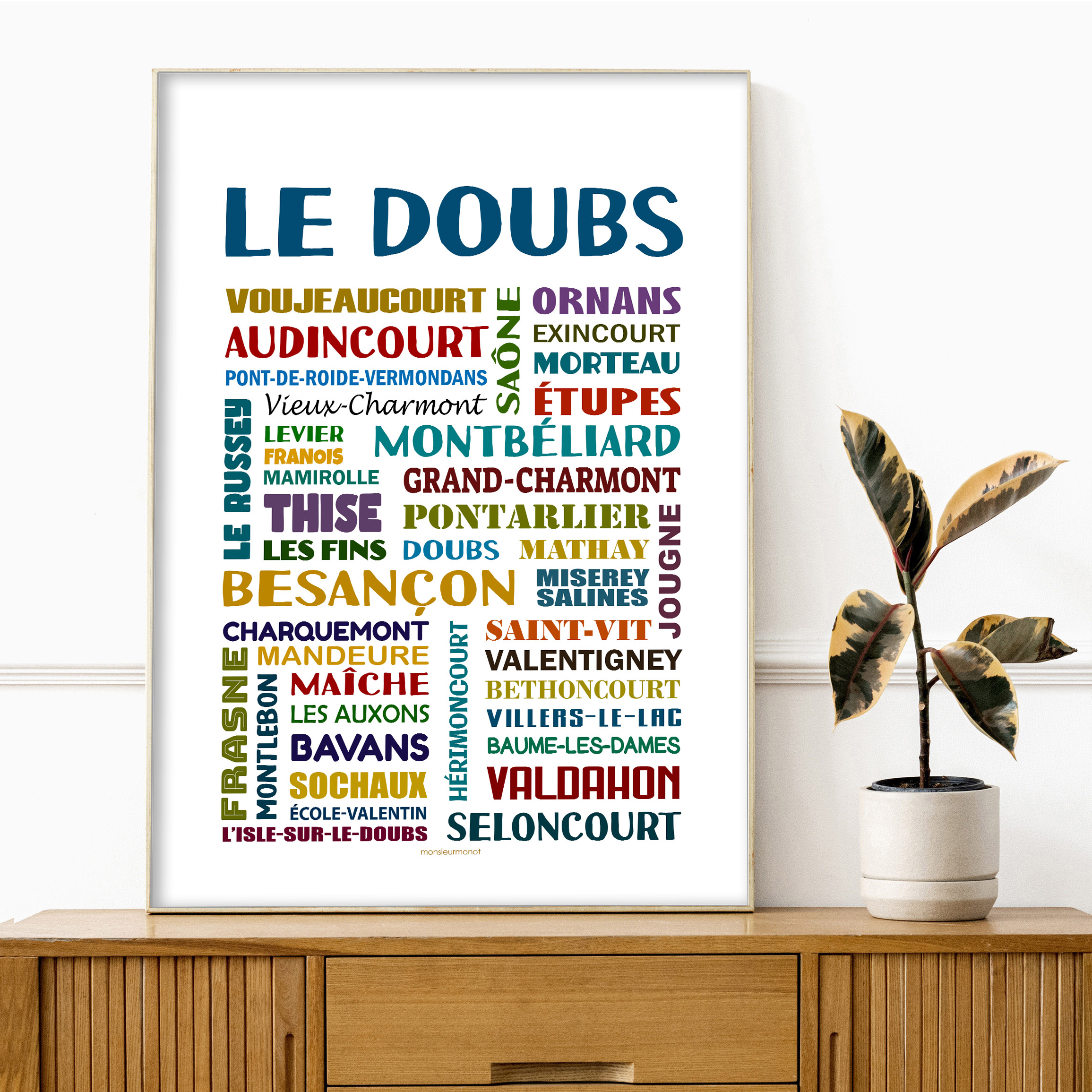 affiche Le Doubs