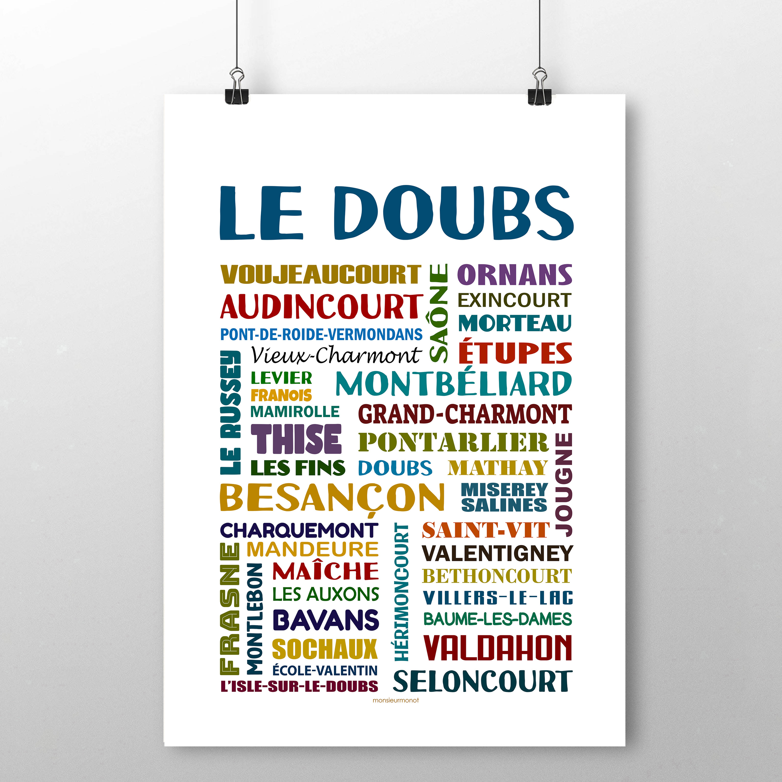 affiche Le Doubs 2