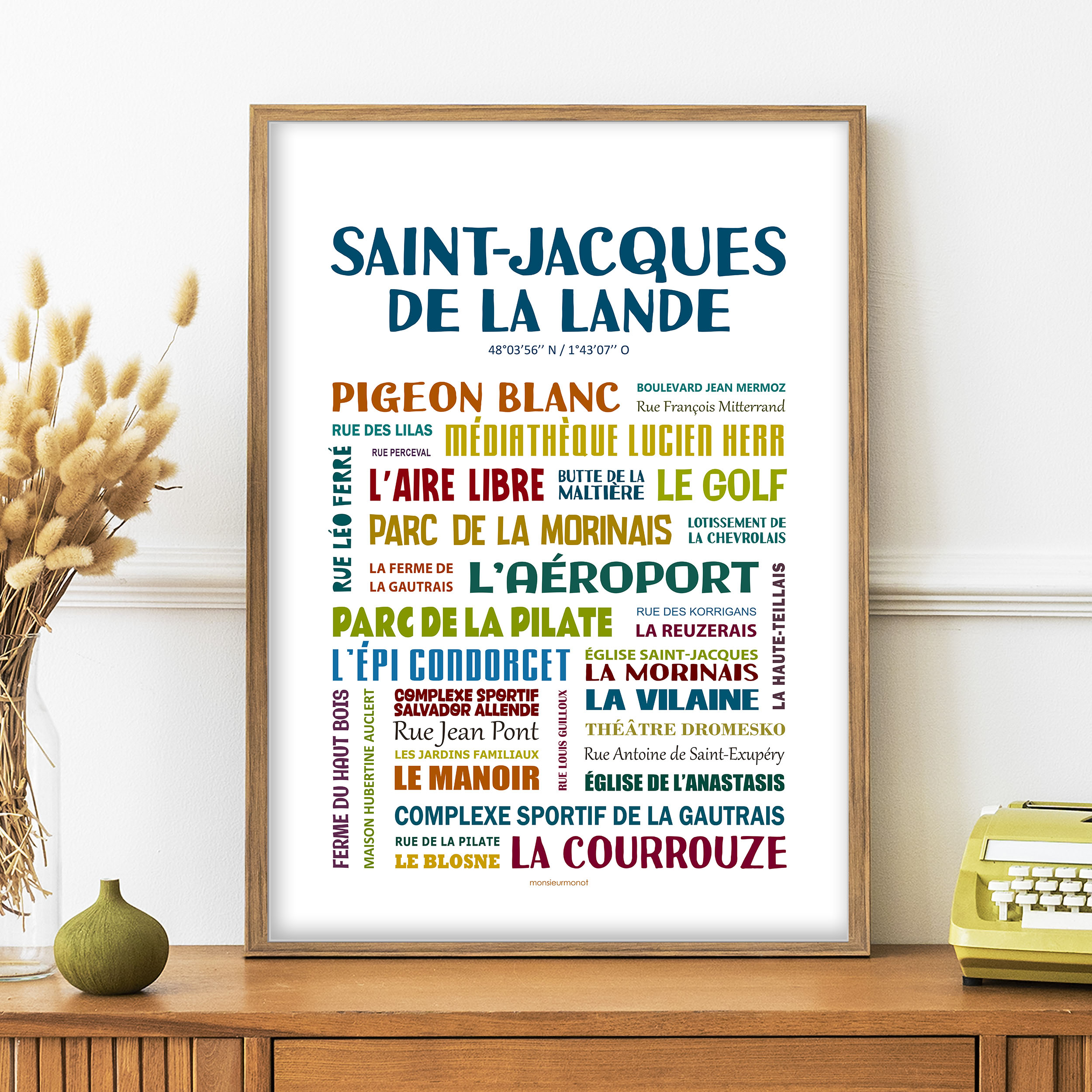 affiche saint Jacques de La Lande