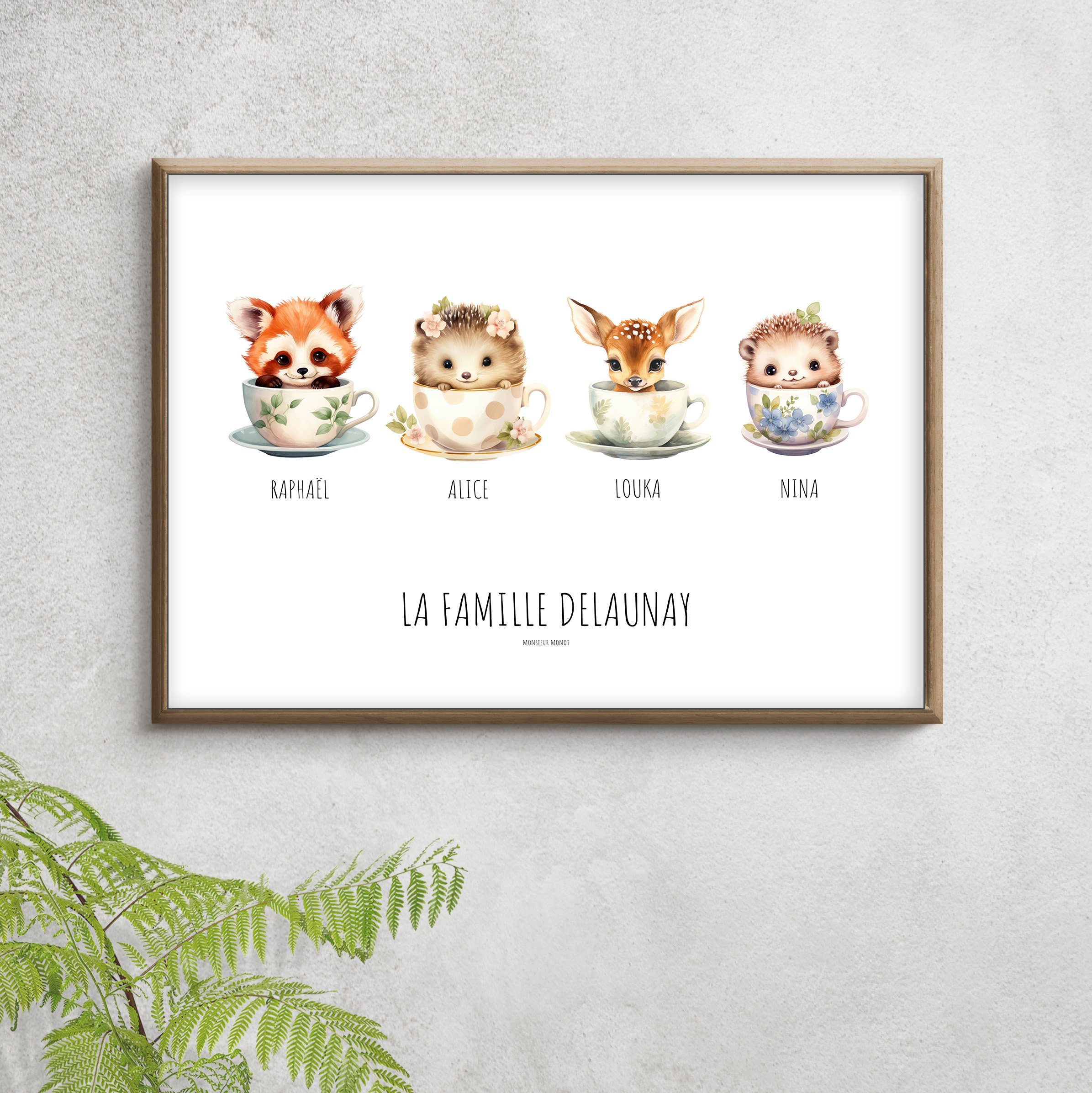 Affiche famille tasse 5