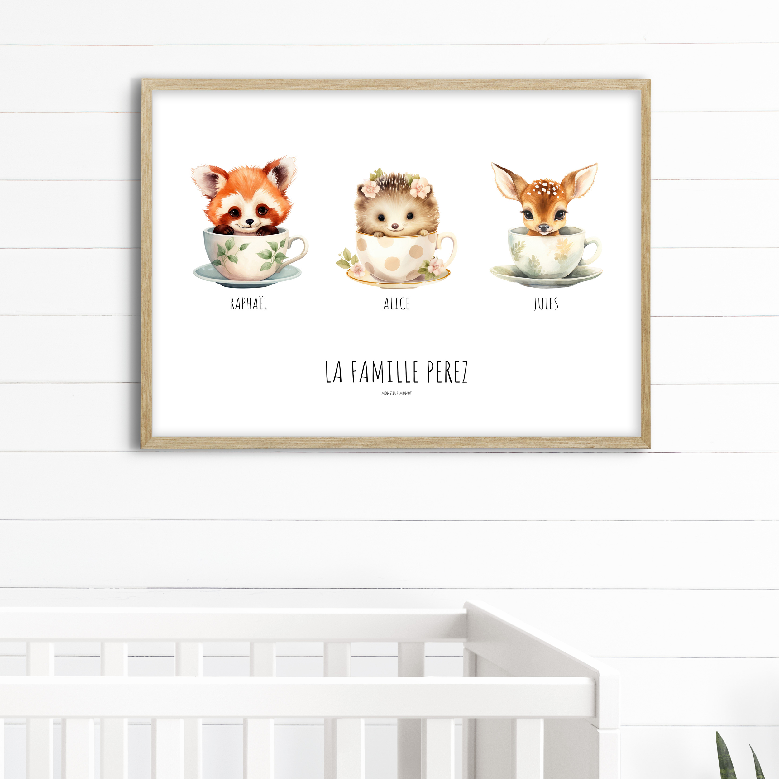 Affiche famille tasse 1