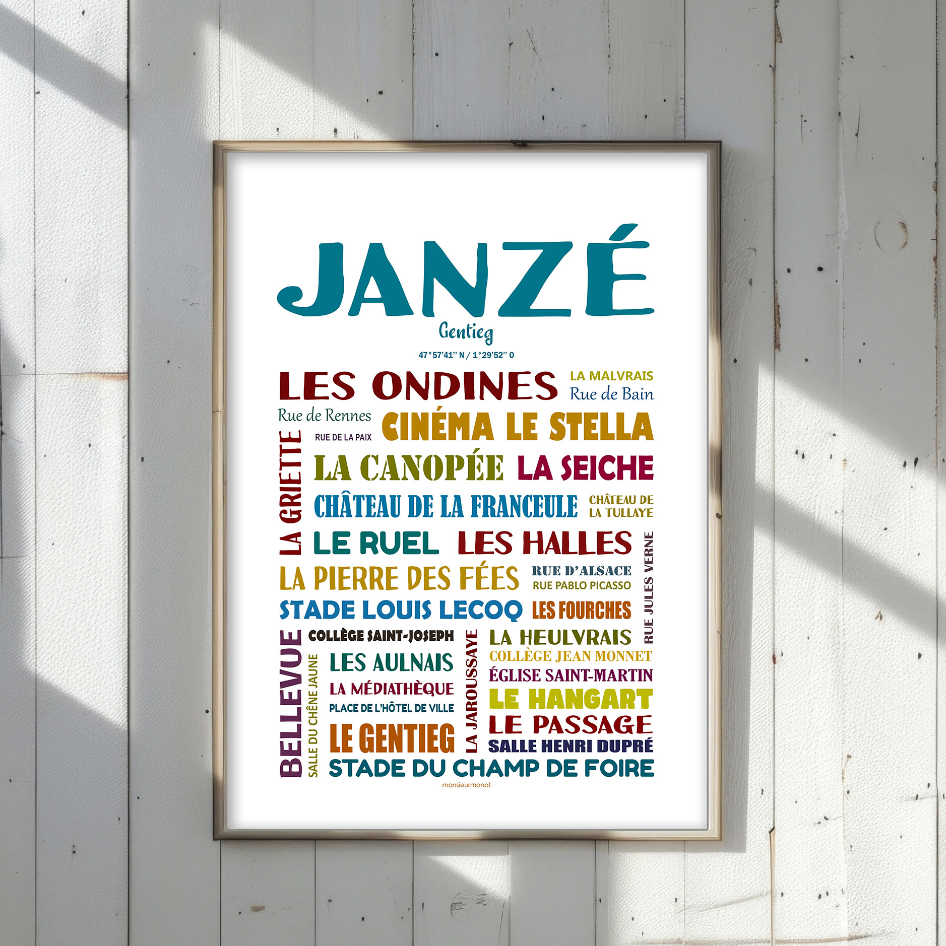 affiche Janzé