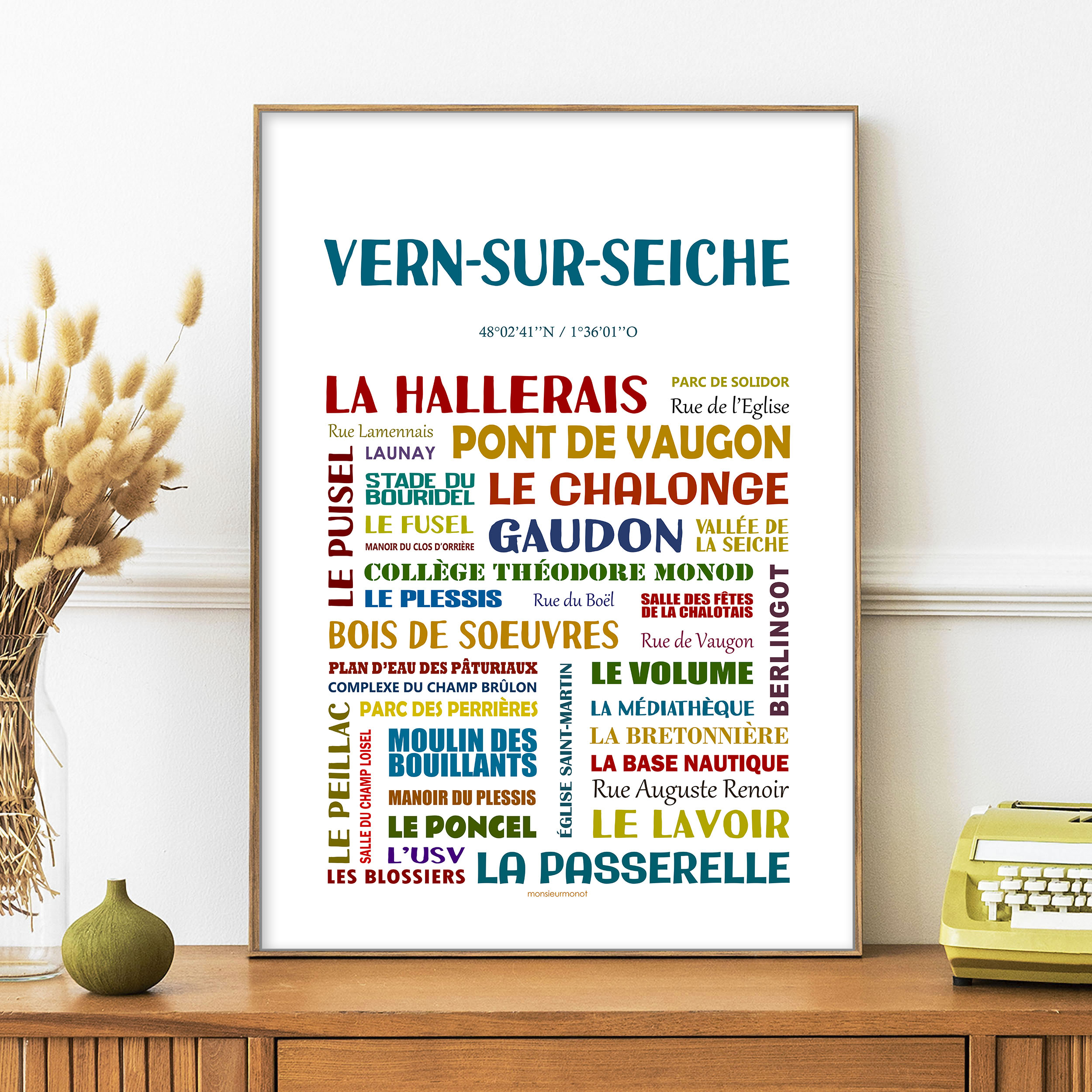 affiche Vern Sur Seiche