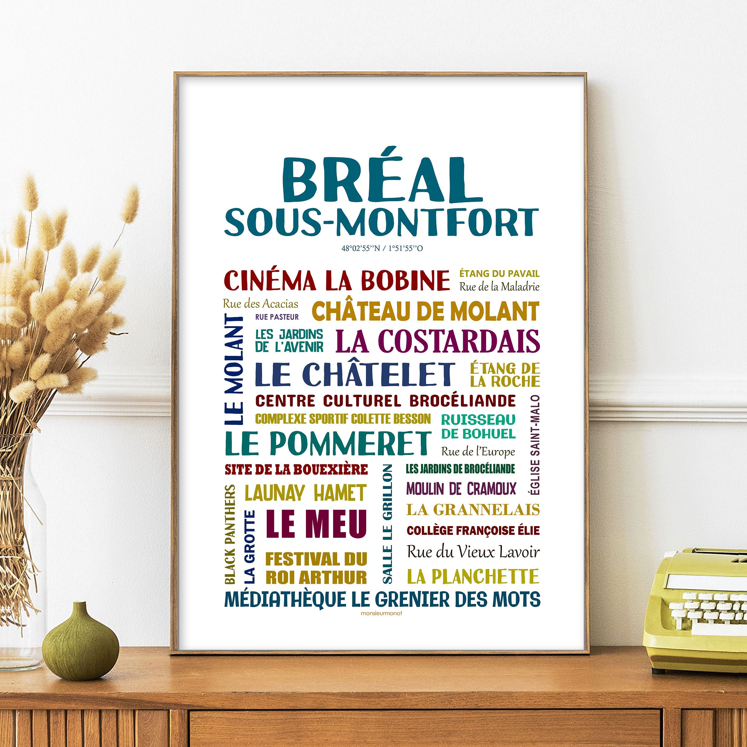 affiche Bréal sous montfort