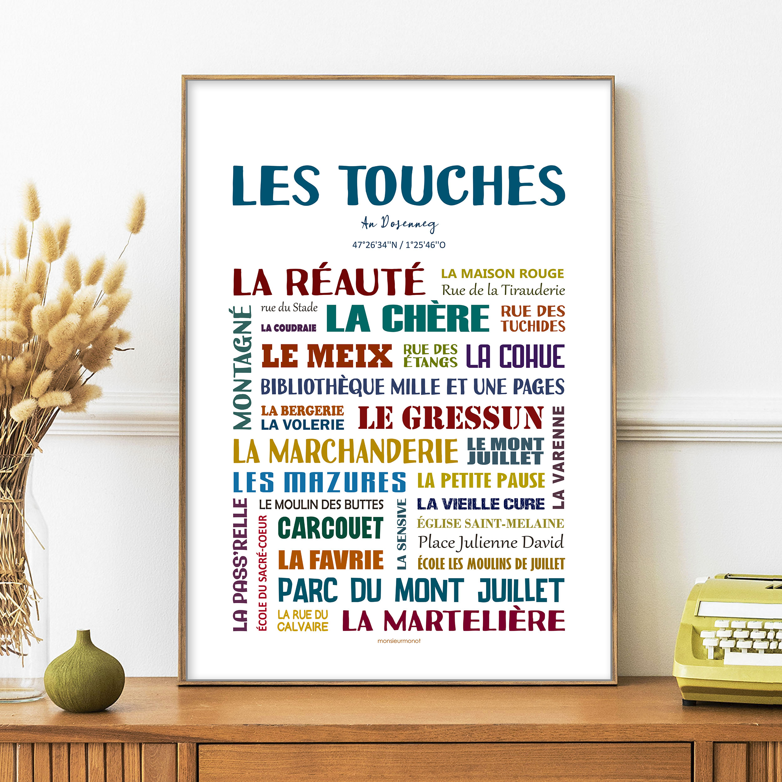 affiche Les Touches