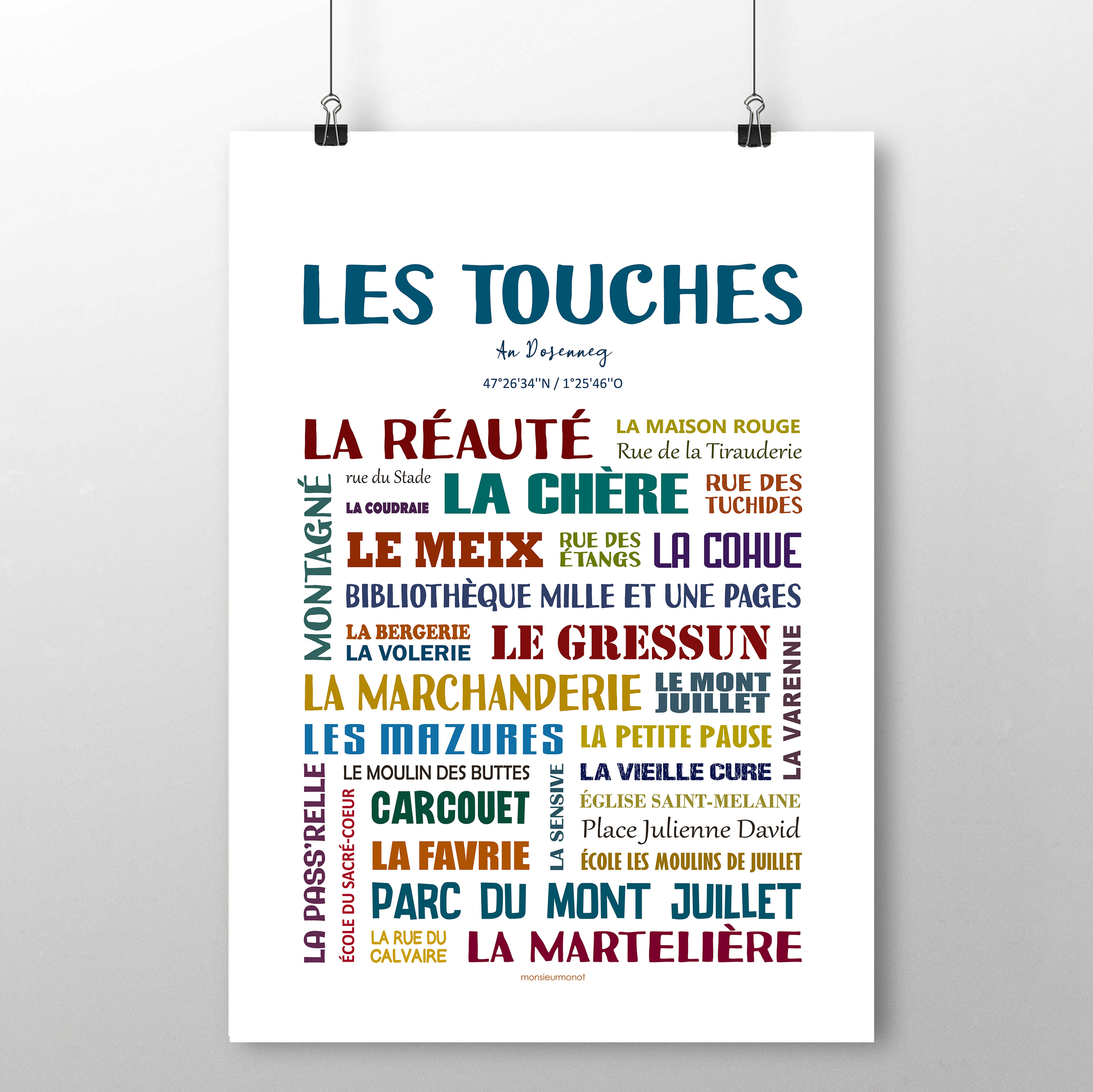 affiche LES TOUCHES 2