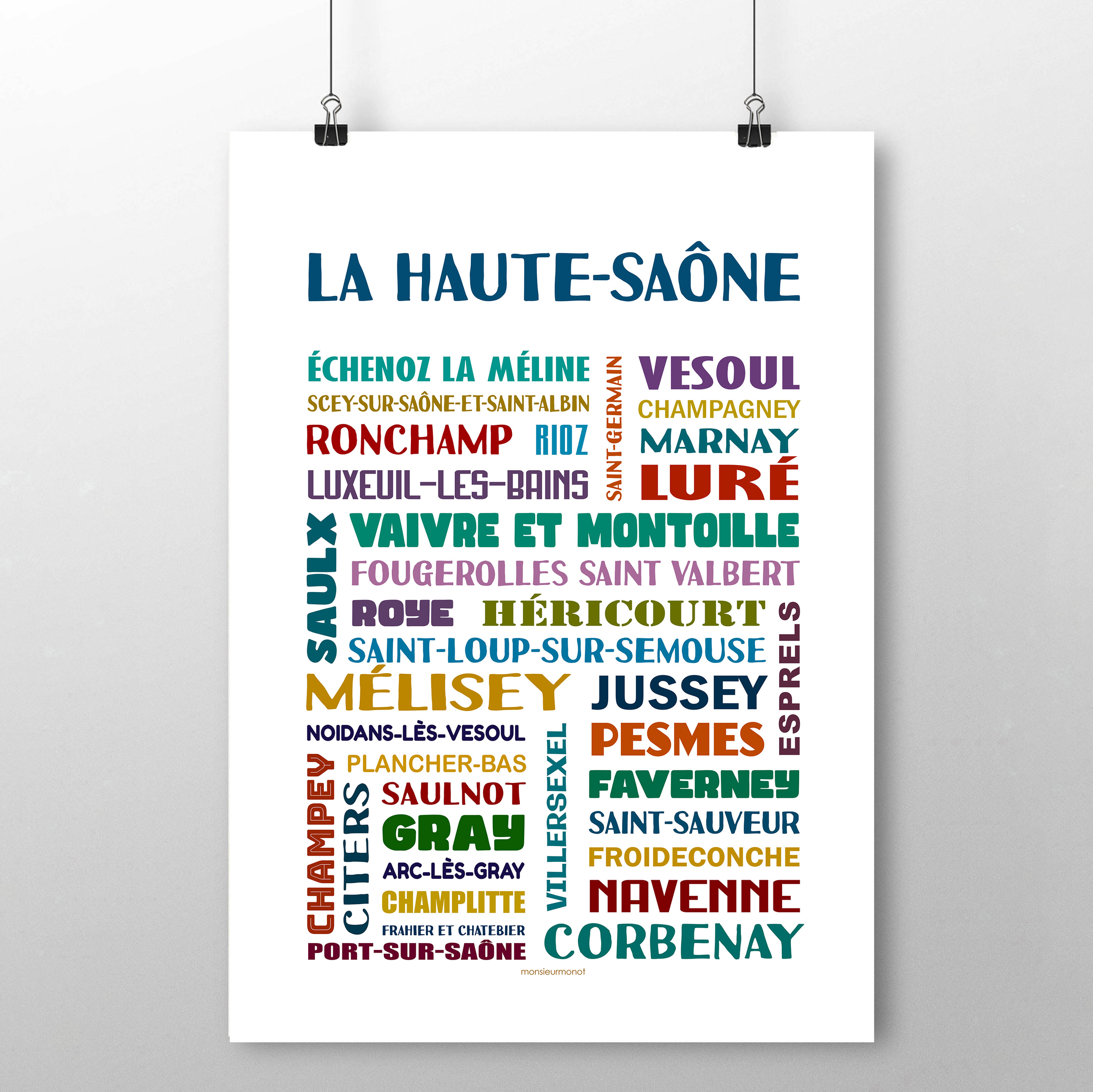 affiche La haute Saône 2