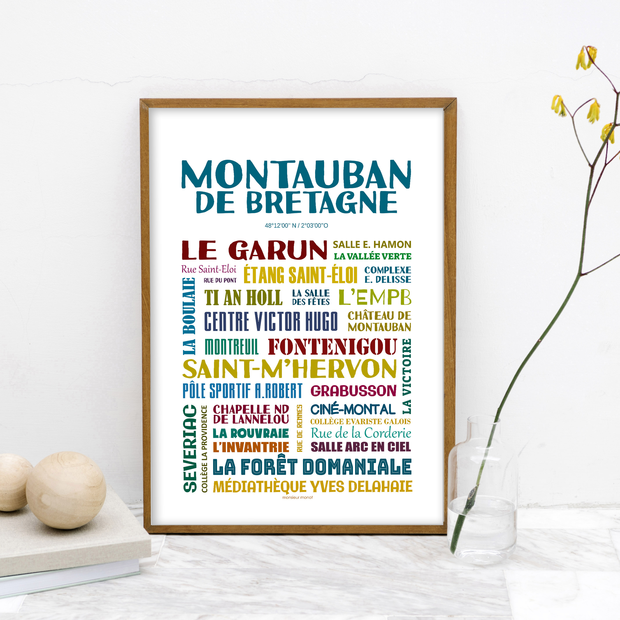 Affiche Montauban de Bretagne