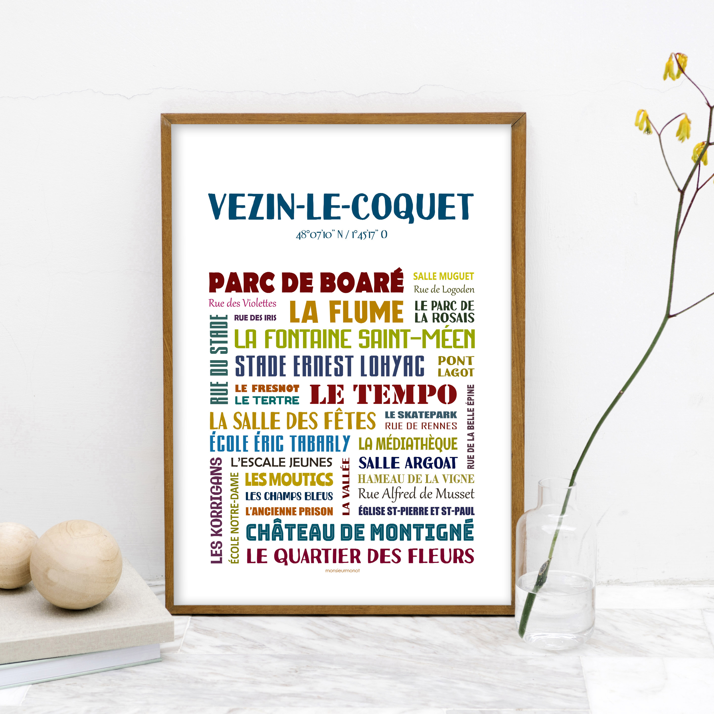 Affiche Vezin Le Coquet