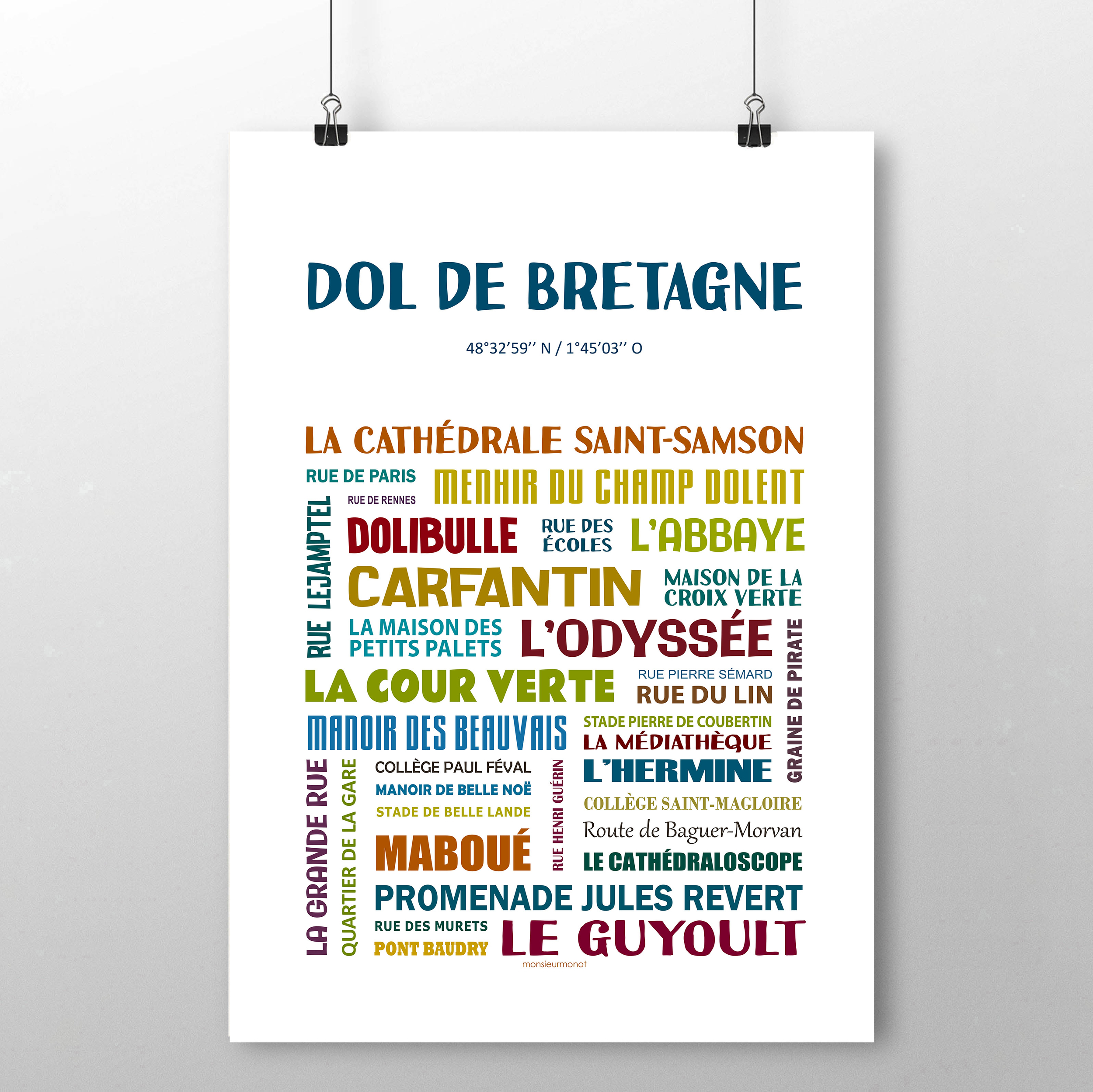 Affiche Dol de Bretagne 2