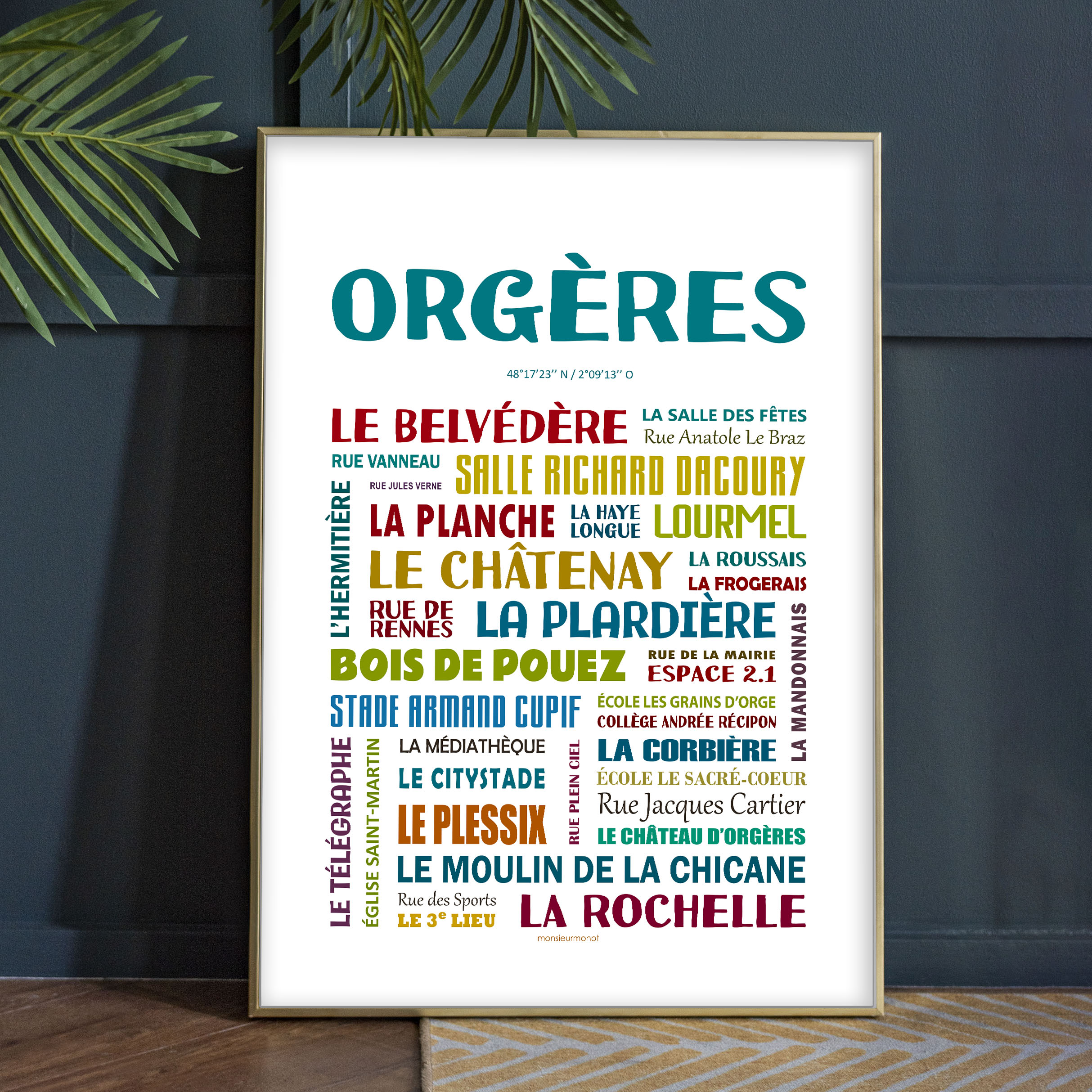 Affiche de Orgères