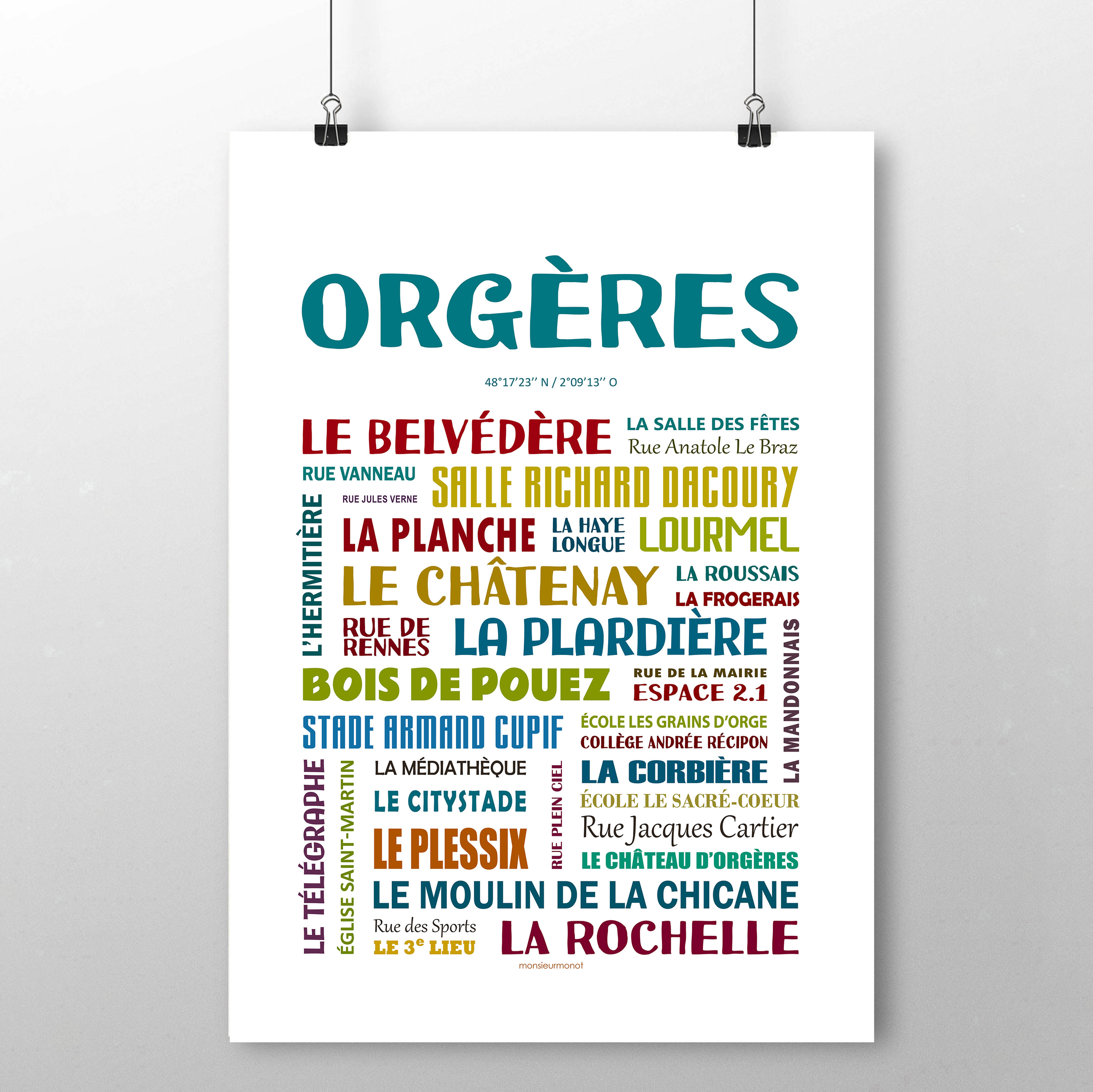 Affiche Orgères 2