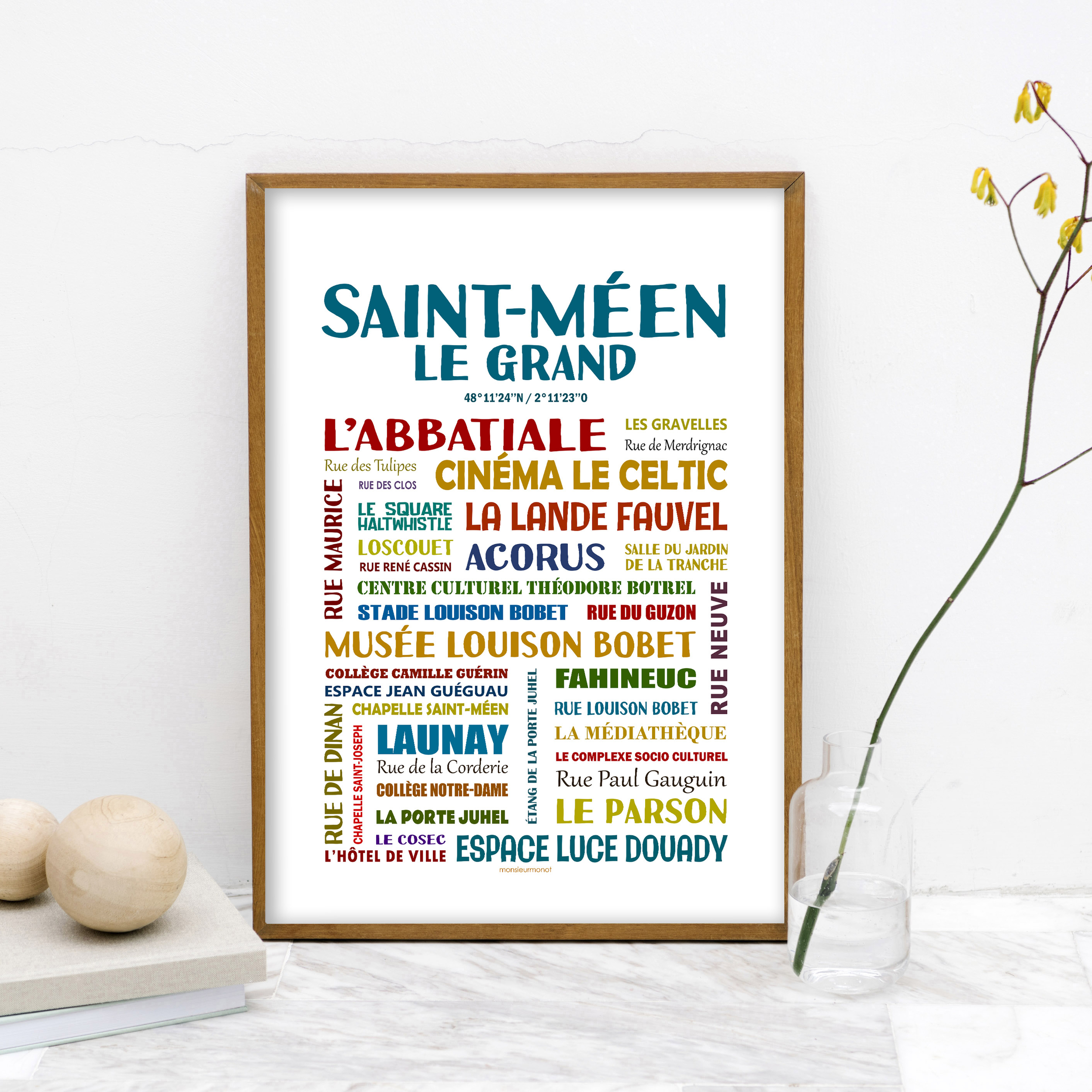 Affiche Saint-Méen le grand