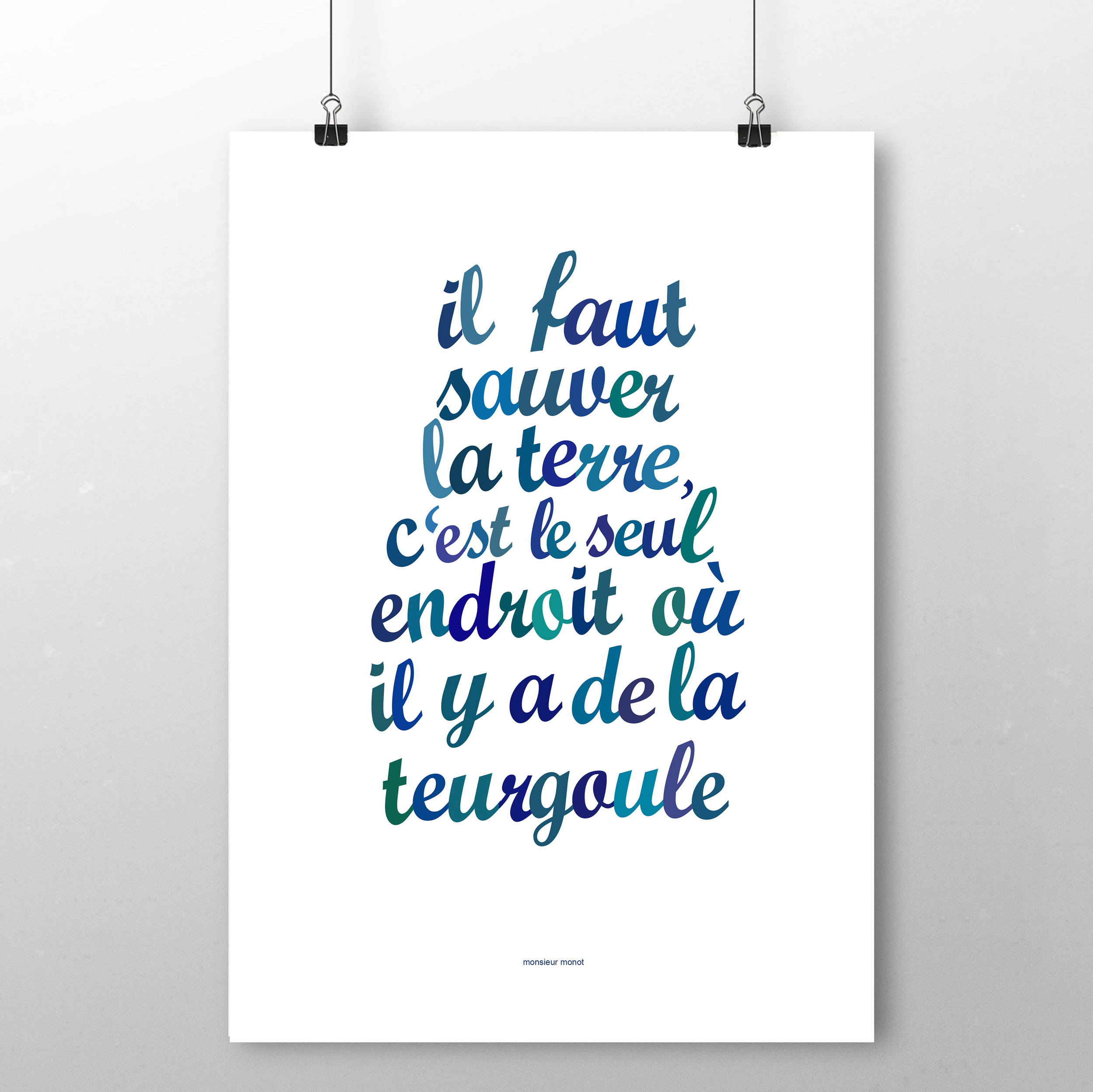 Affiche Il faut sauver... de la Teurgoule 2