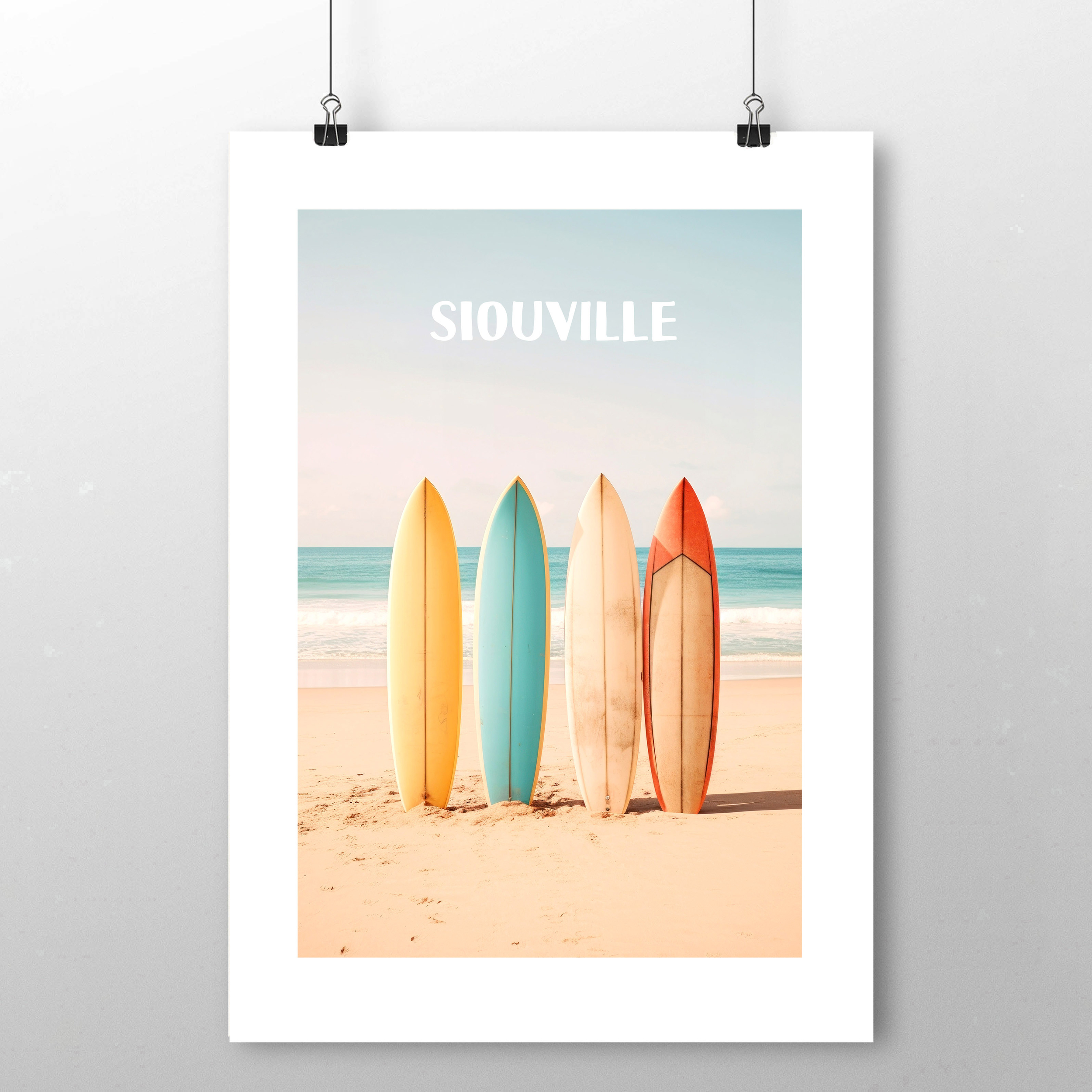 affiche Siouville Surf 2