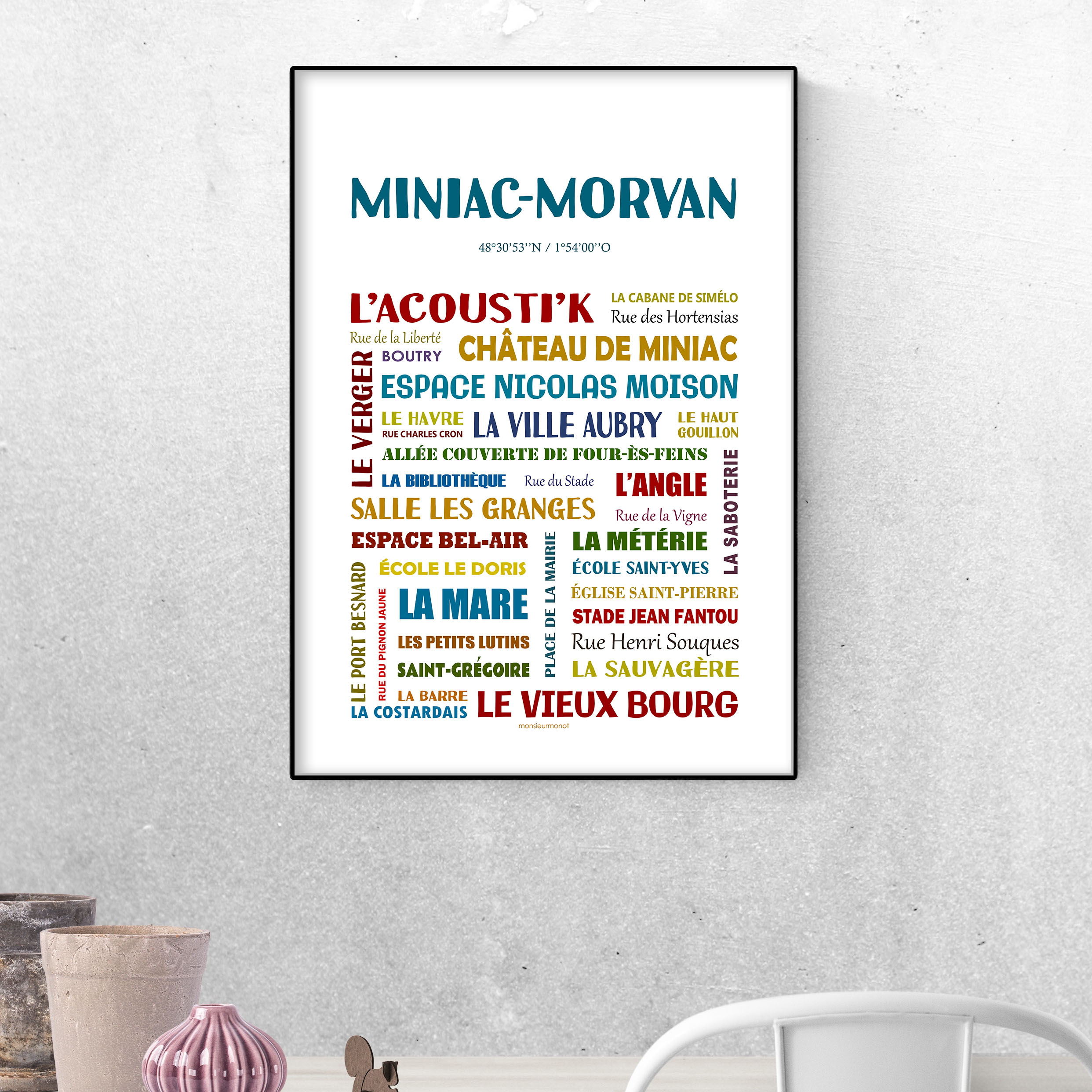 Affiche de Miniac Morvan
