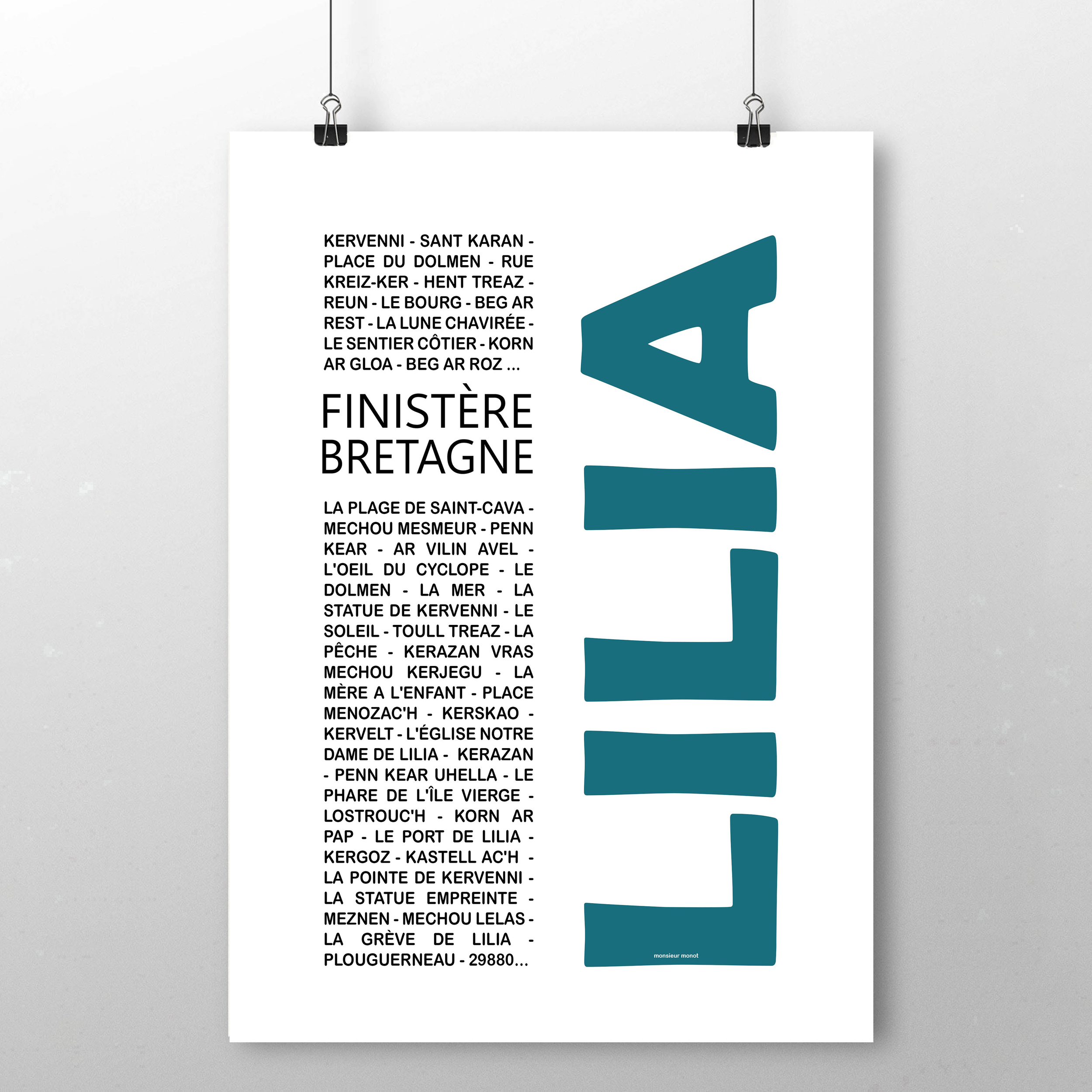 Affiche Lilia Plouguerneau New 2