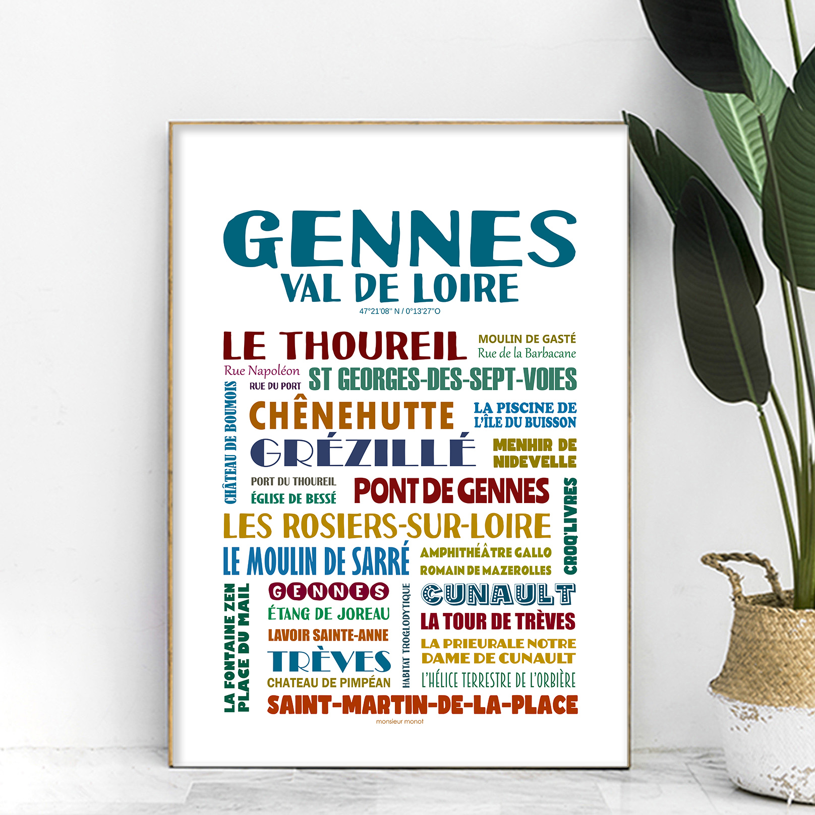 affiche Gennes Val De Loire