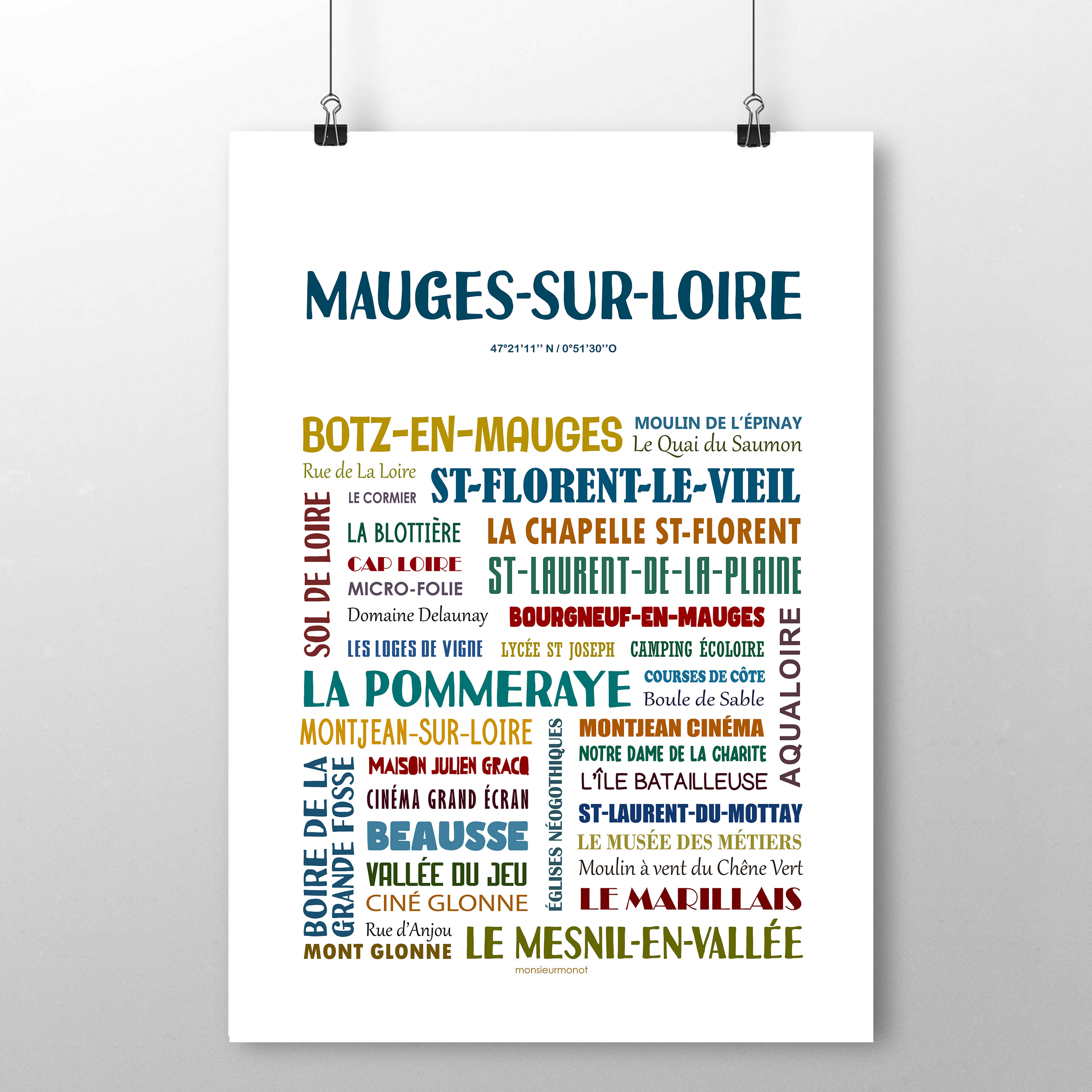 affiche Mauges sur Loire 2