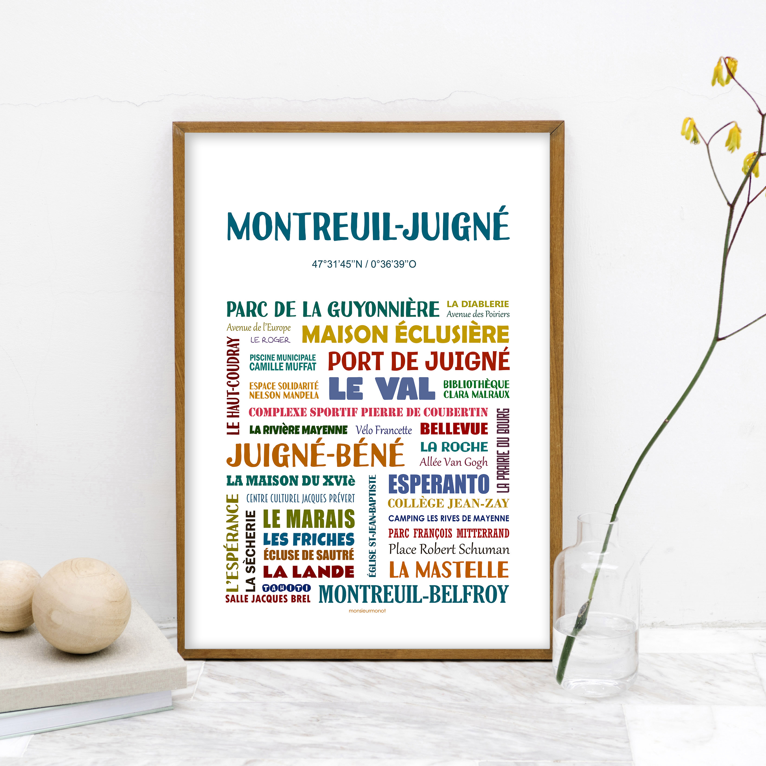 Affiche Montreuil Juigné