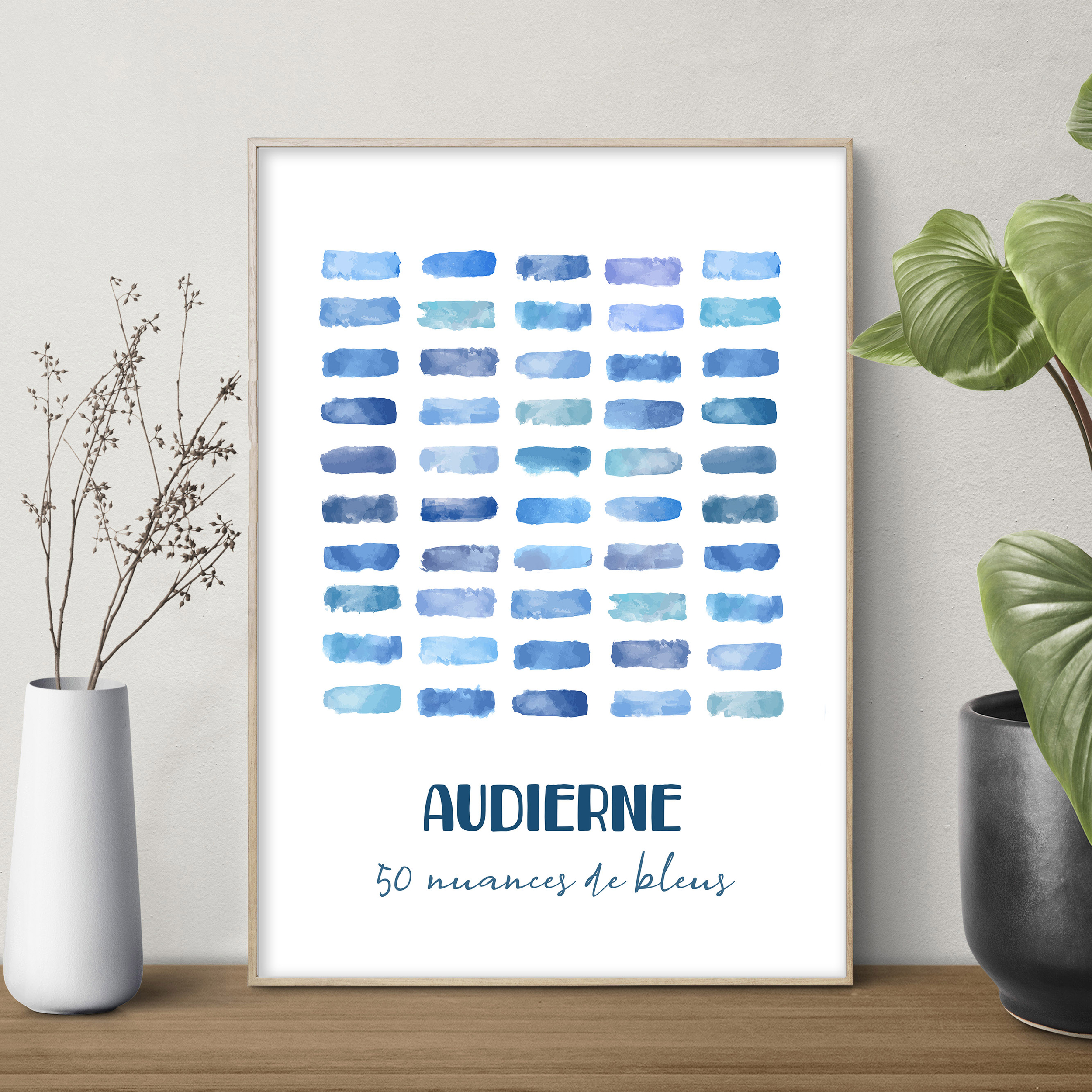 affiche 50 nuances de bleus audierne